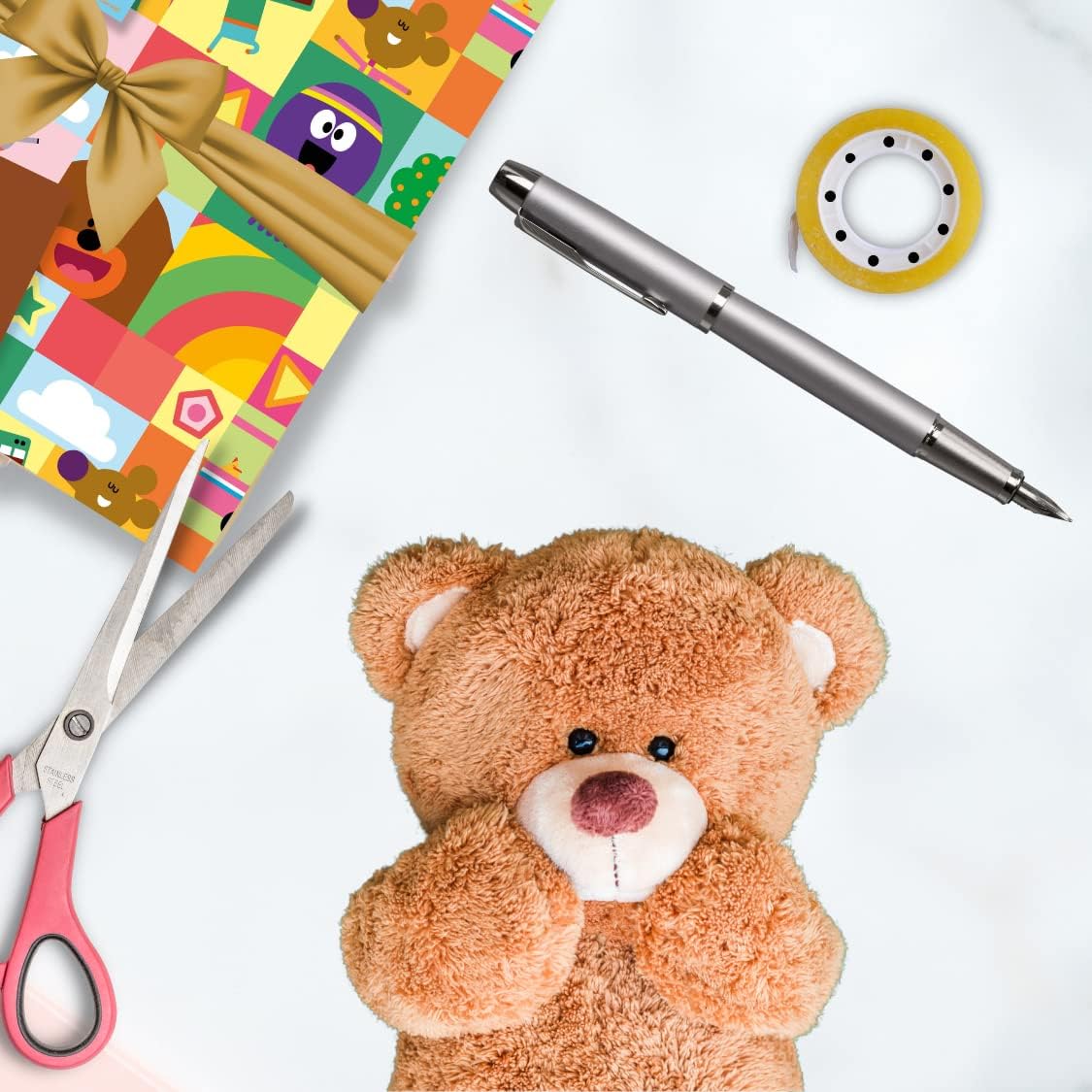 Hey Duggee HD006 Wrapping Paper 2 Sheet and 2 Gift Tag 7