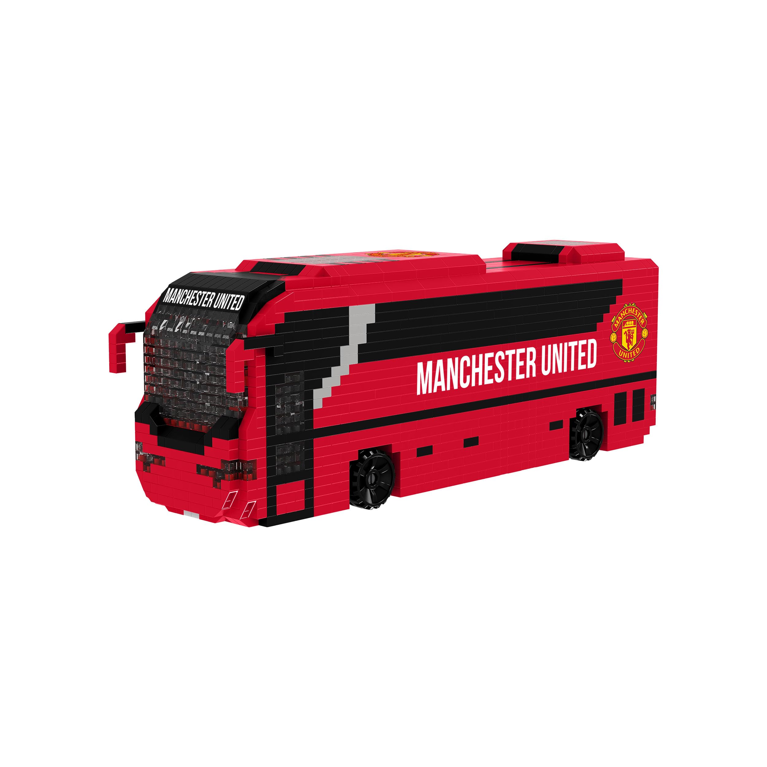FOCO Manchester United FC BRXLZ Coach Building Set - 1347 Pieces | Ages 12+ 1