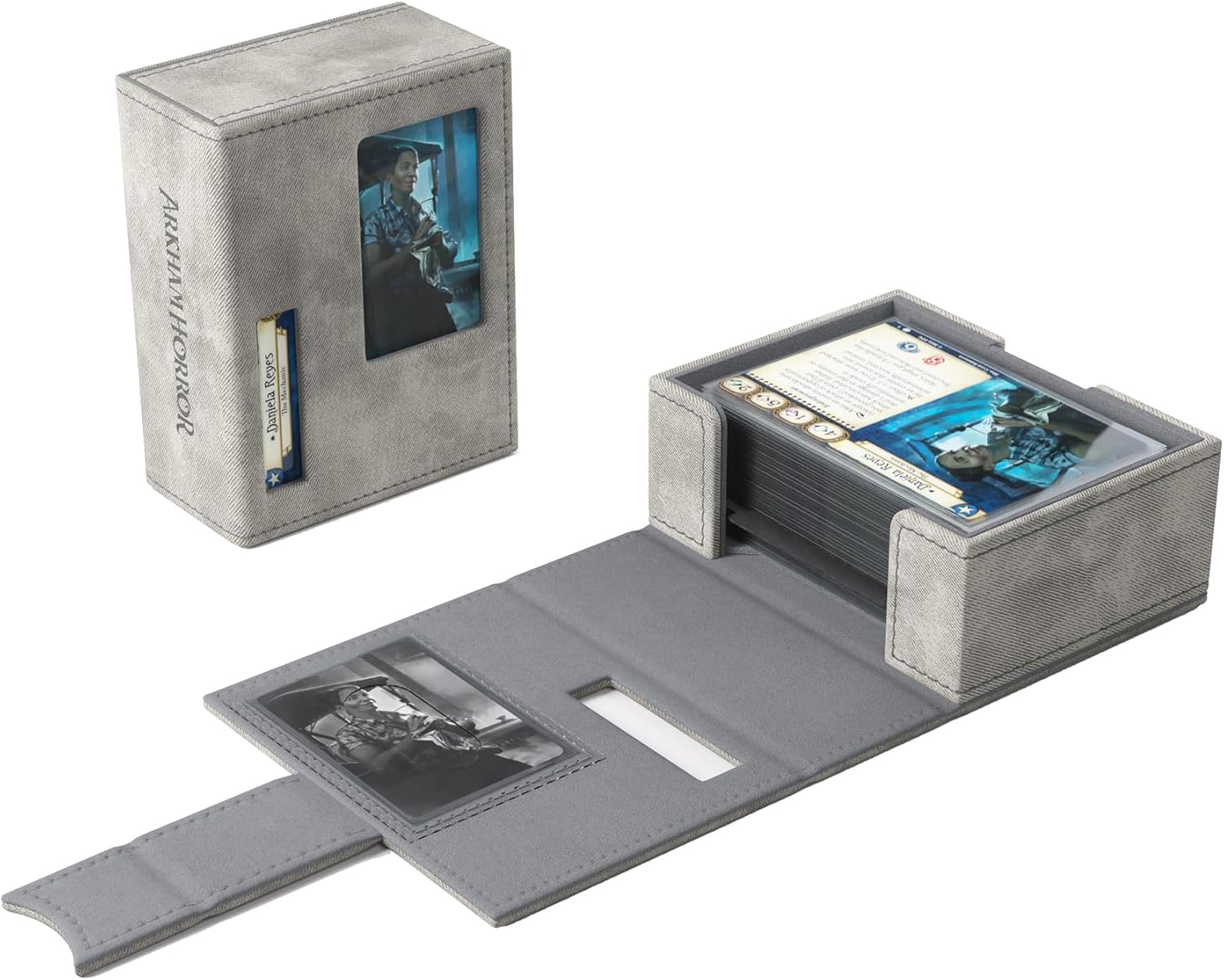 Gamegenic Arkham Horror Investigator Deck Tome - Premium Deck Box for Arkham Horror: The Card Game 4