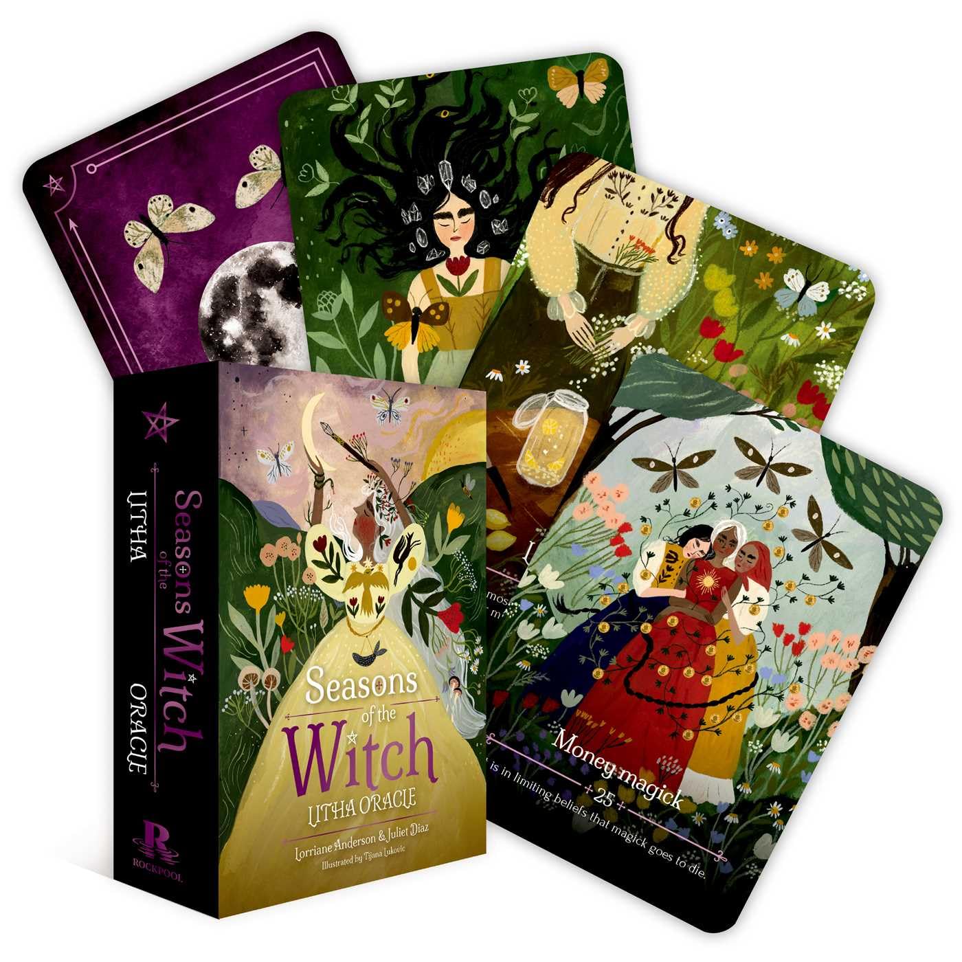 Rockpool Publishing Seasons of the Witch - Litha Oracle Cards