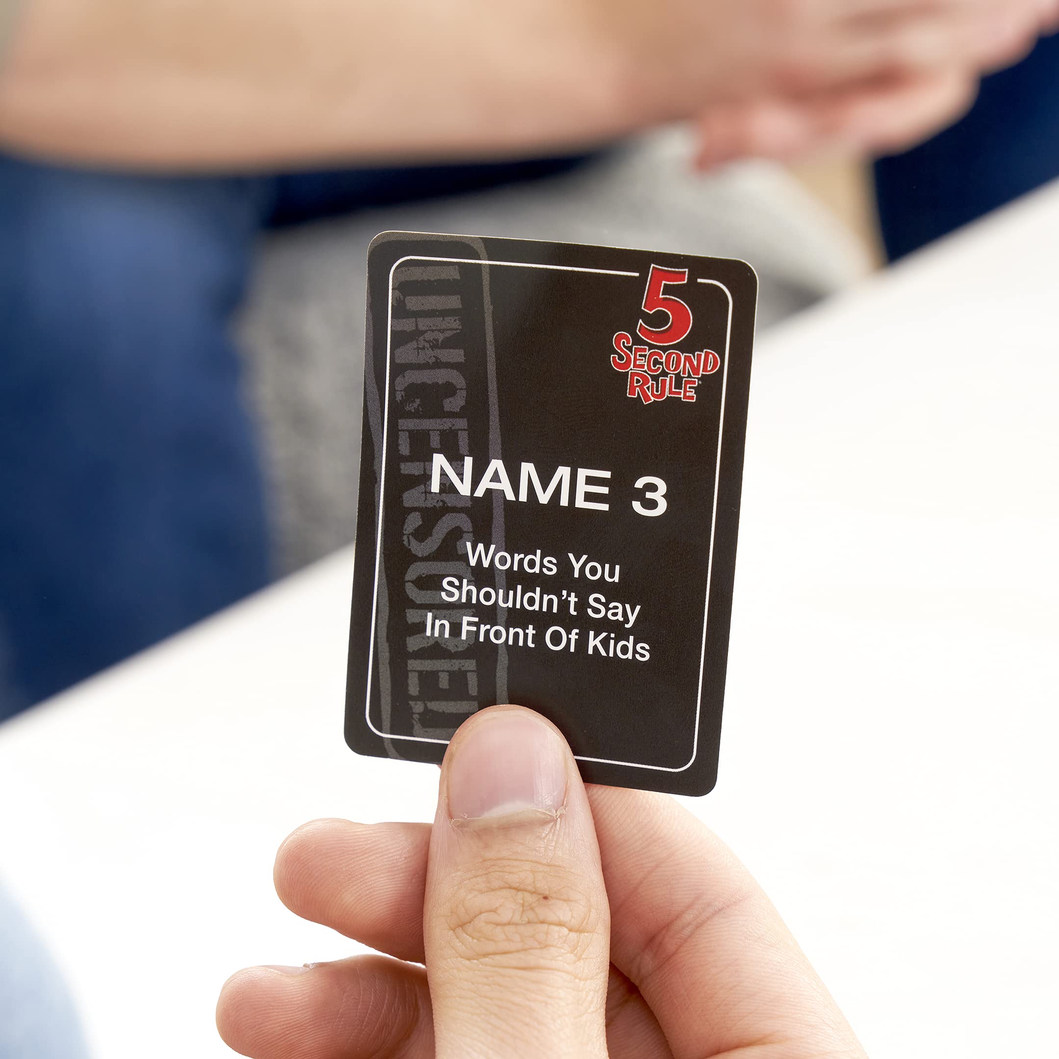 PlayMonster 5 Second Rule Uncensored - Adult Party Card Game | Ages 17+ | 3+ Players 4