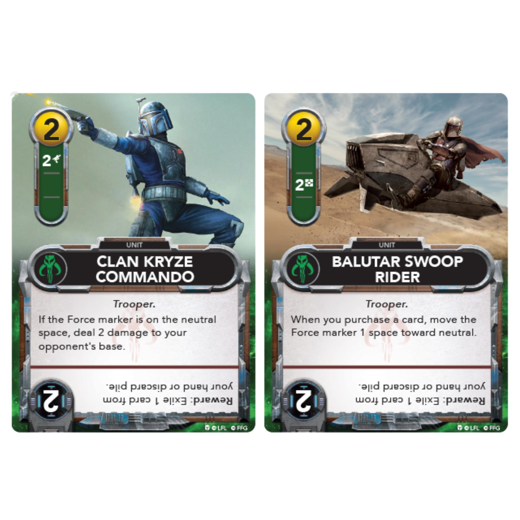 Fantasy Flight Games Star Wars The Deckbuilding Game: The Mandalorian Faction Pack 2