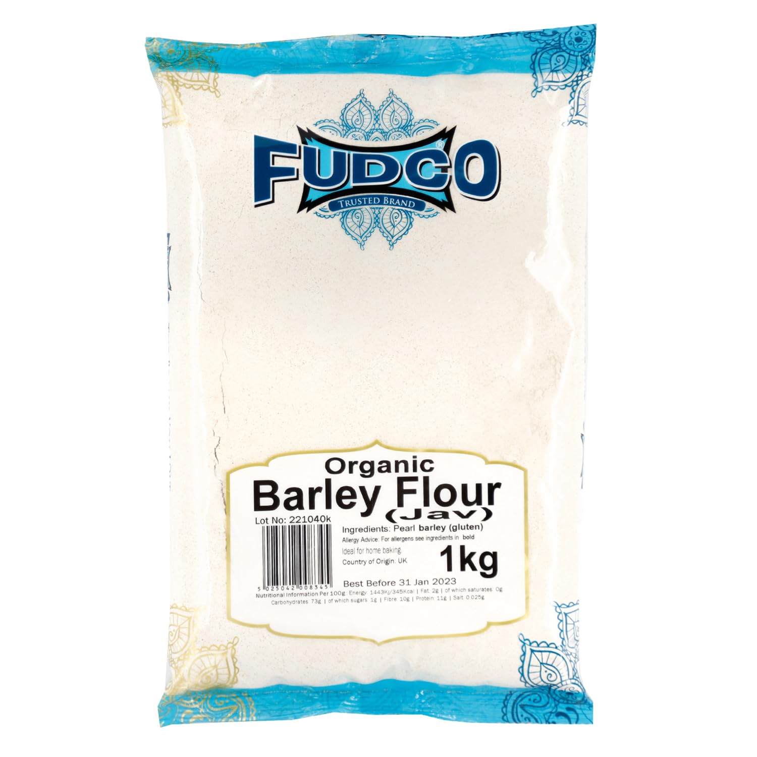 Fudco Barley Flour - Wholesome Alternative to All-Purpose Flour | 1 kg