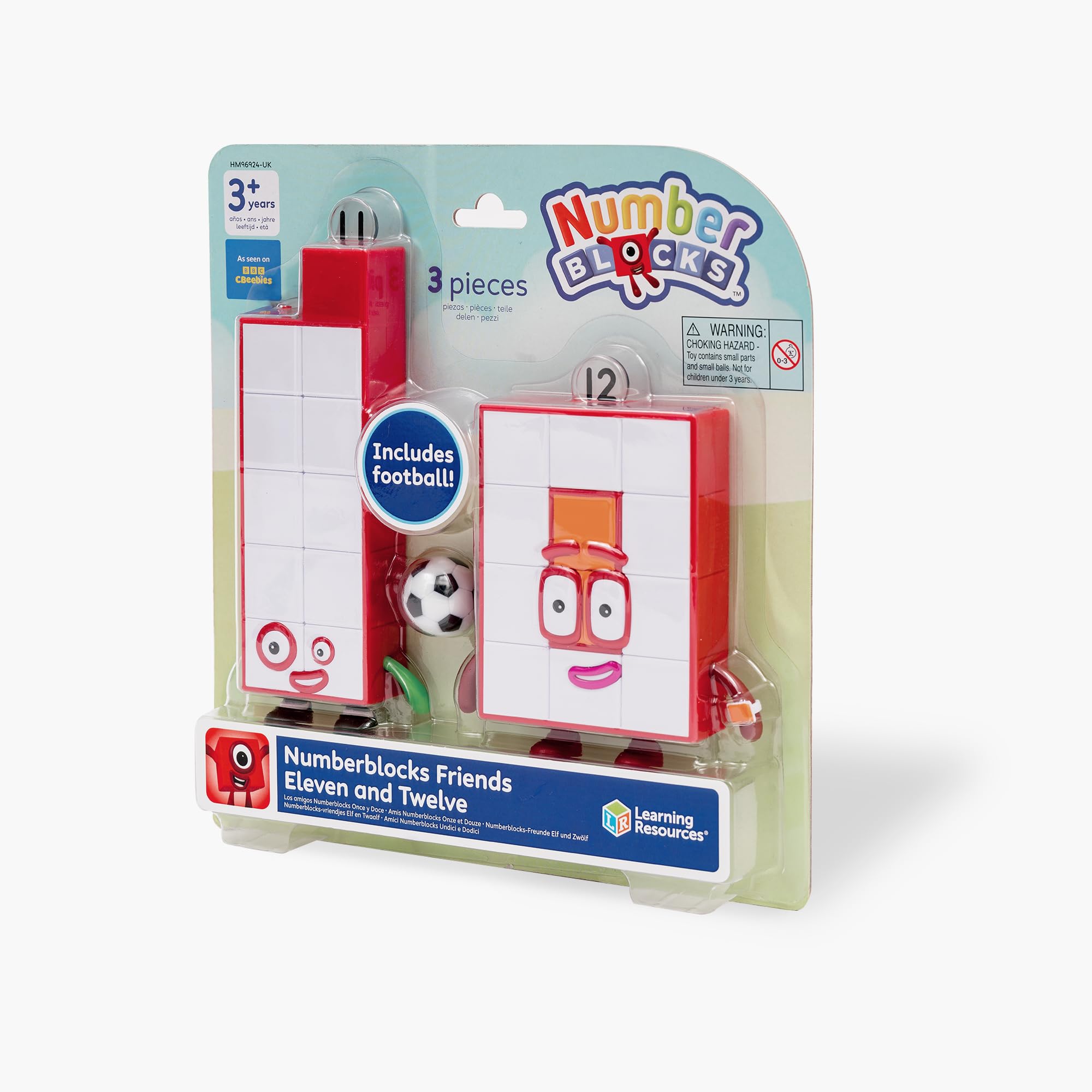 Learning Resources Numberblocks Eleven and Twelve Figure Set - Educational Counting Toy for Ages 3+ 4