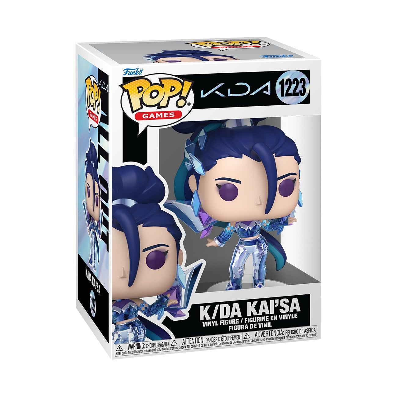 Funko League of Legends K/DA Kai'Sa Chibi Vinyl Figure - 3.75 Inch Collectible 1