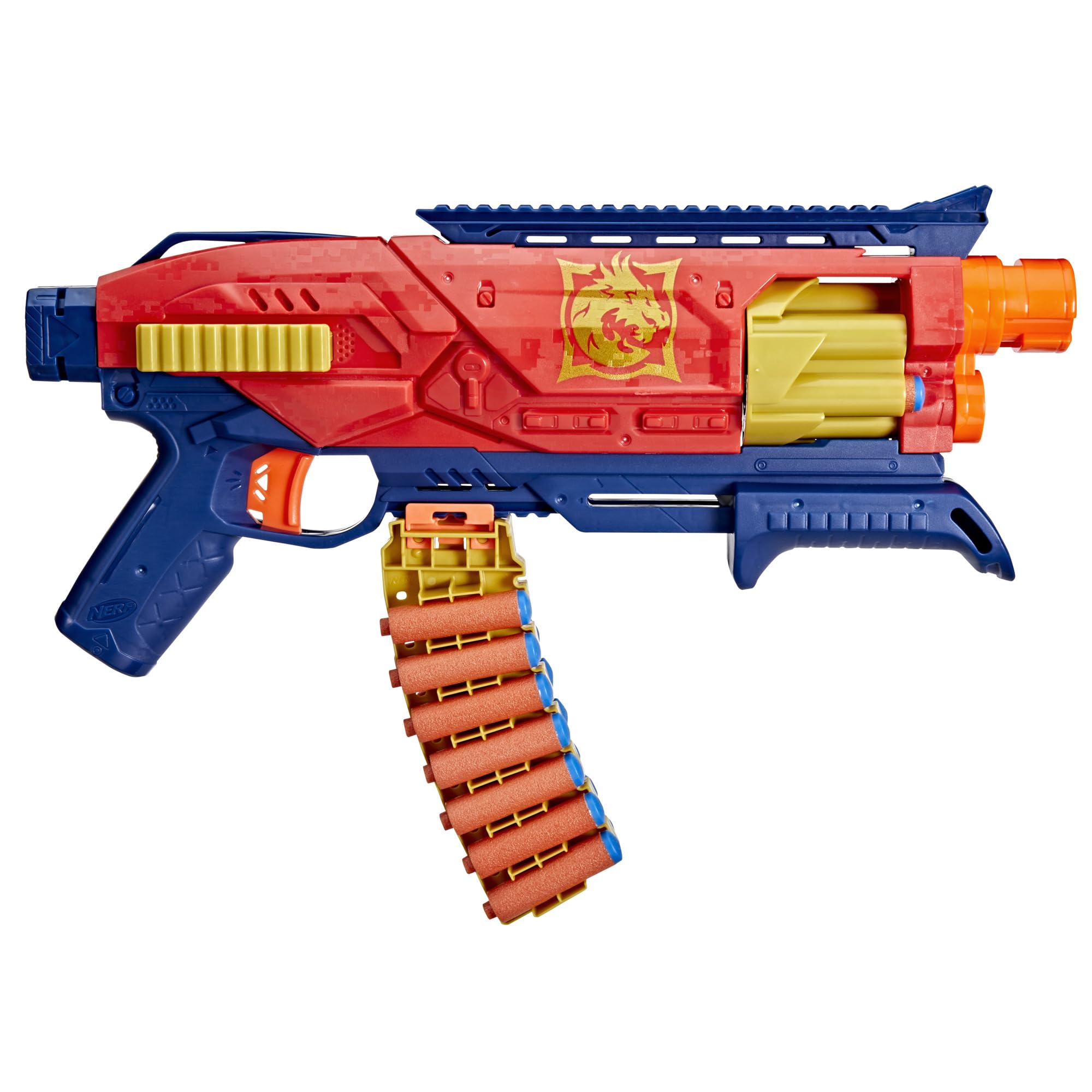 Hasbro Nerf Loadout Shadowspeed Recon Blaster with 14-Dart Storage Attachment | Ages 8+