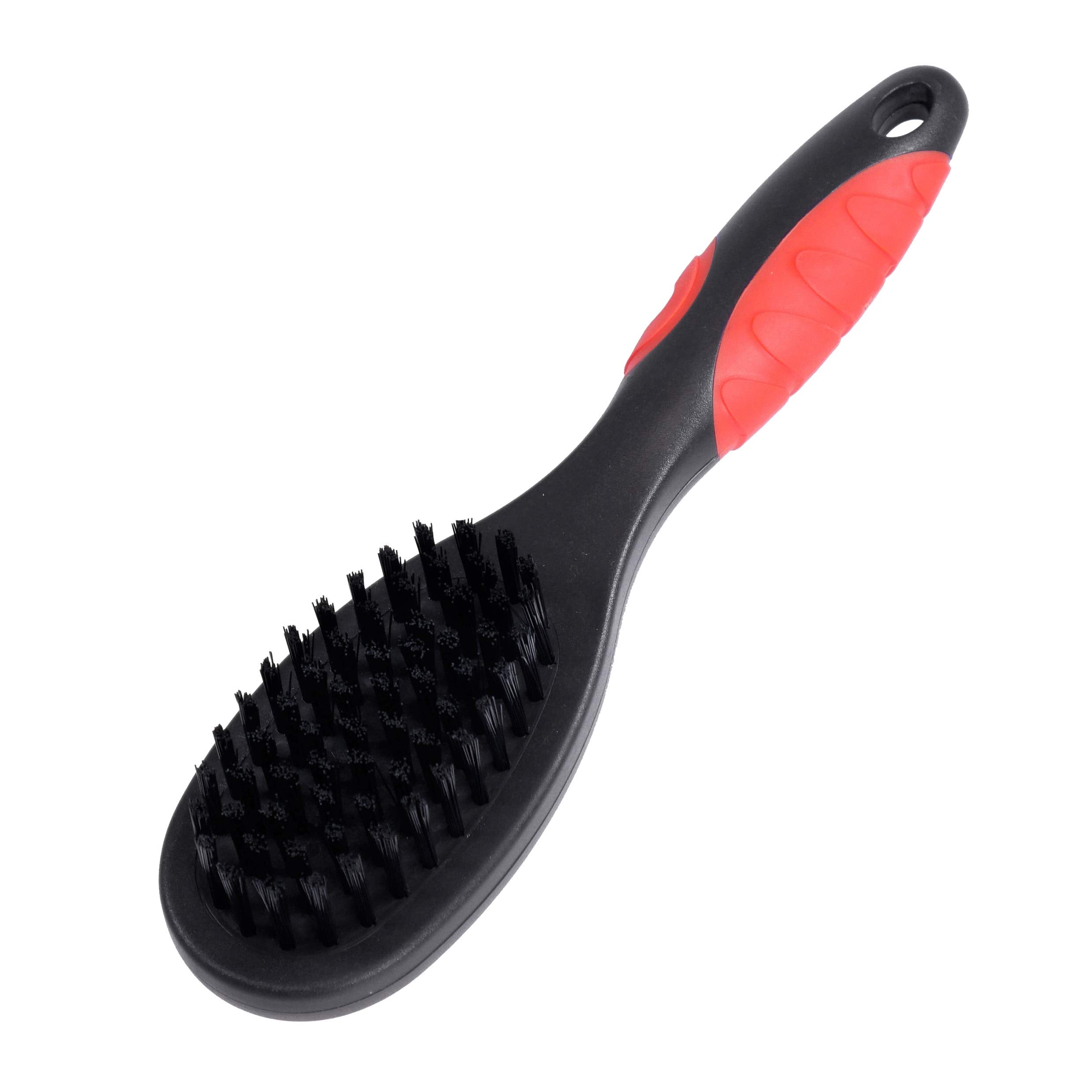 Rosewood Soft Protection Cat Brush - Ergonomic Grip | Detangling Bristles | Black