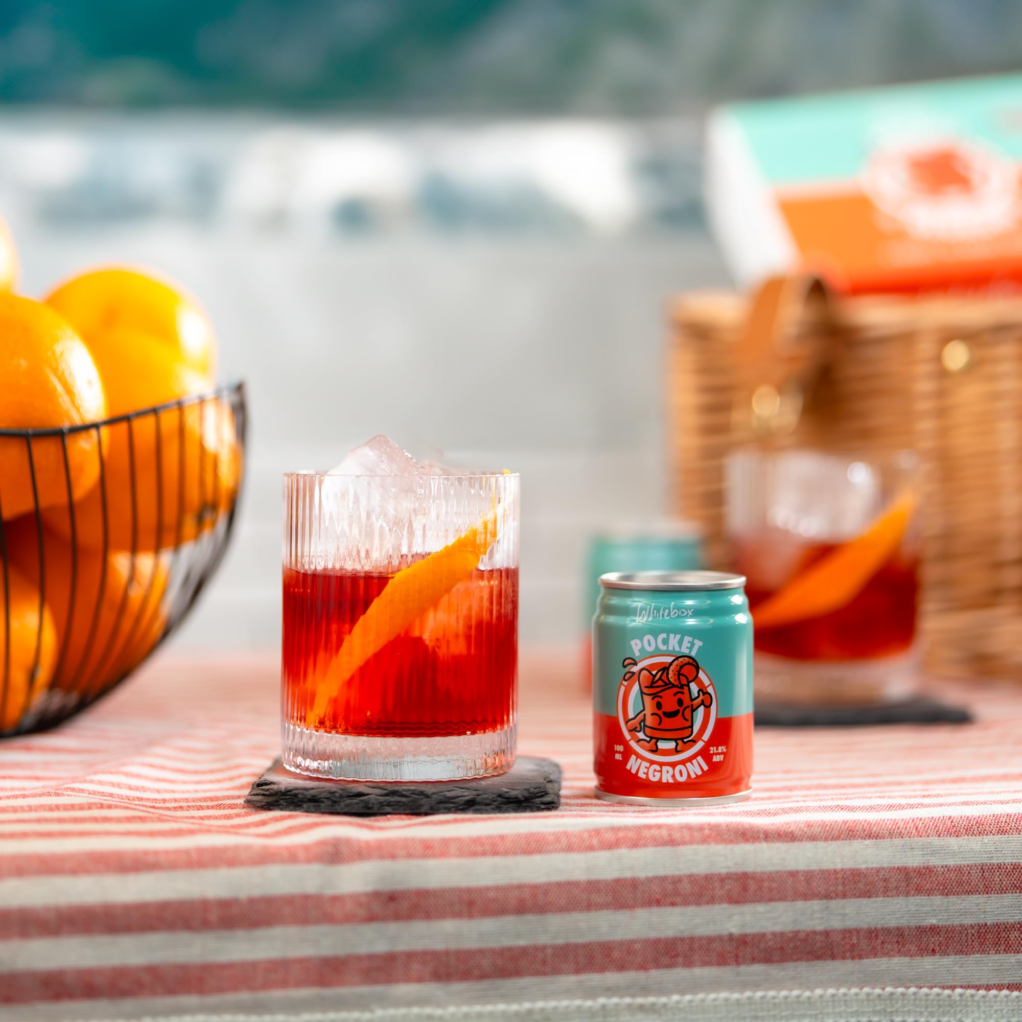 WHITEBOX COCKTAILS Single Serve Classic Pocket Negroni - 21.8% ABV | 100ml 5