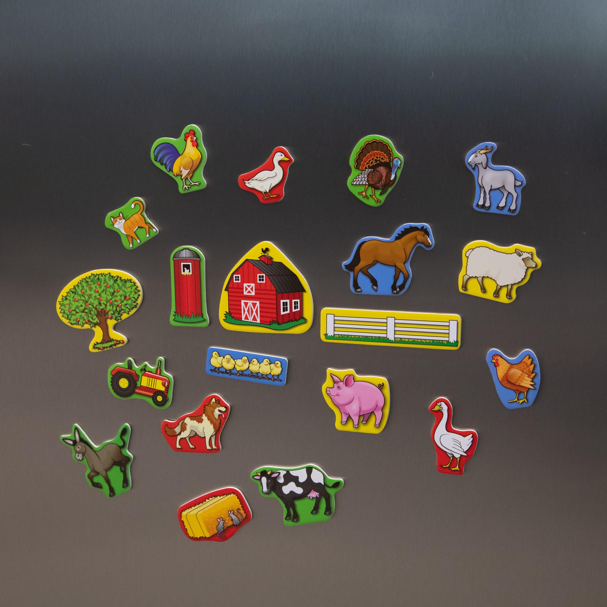 Melissa & Doug 20 Wooden Farm Magnets in a Box | Fine Motor Skills Development | Ages 2+ 9