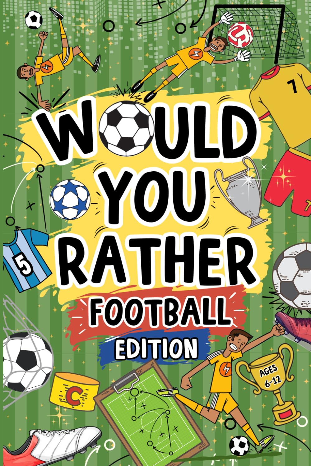 Activity Bandits Would You Rather Football Book For Kids Ages 6-12 | Paperback | English
