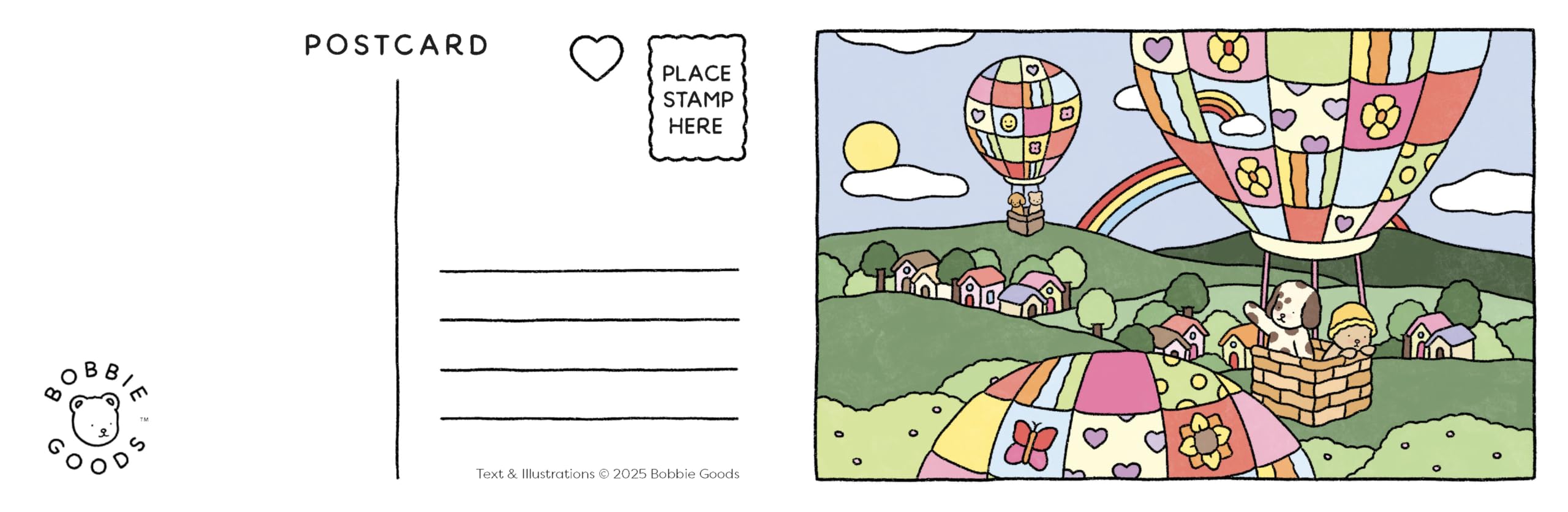 Walter Foster Publishing Bobbie Goods Postcard Coloring Book - 20 Detachable Postcards | 35 Stickers 3