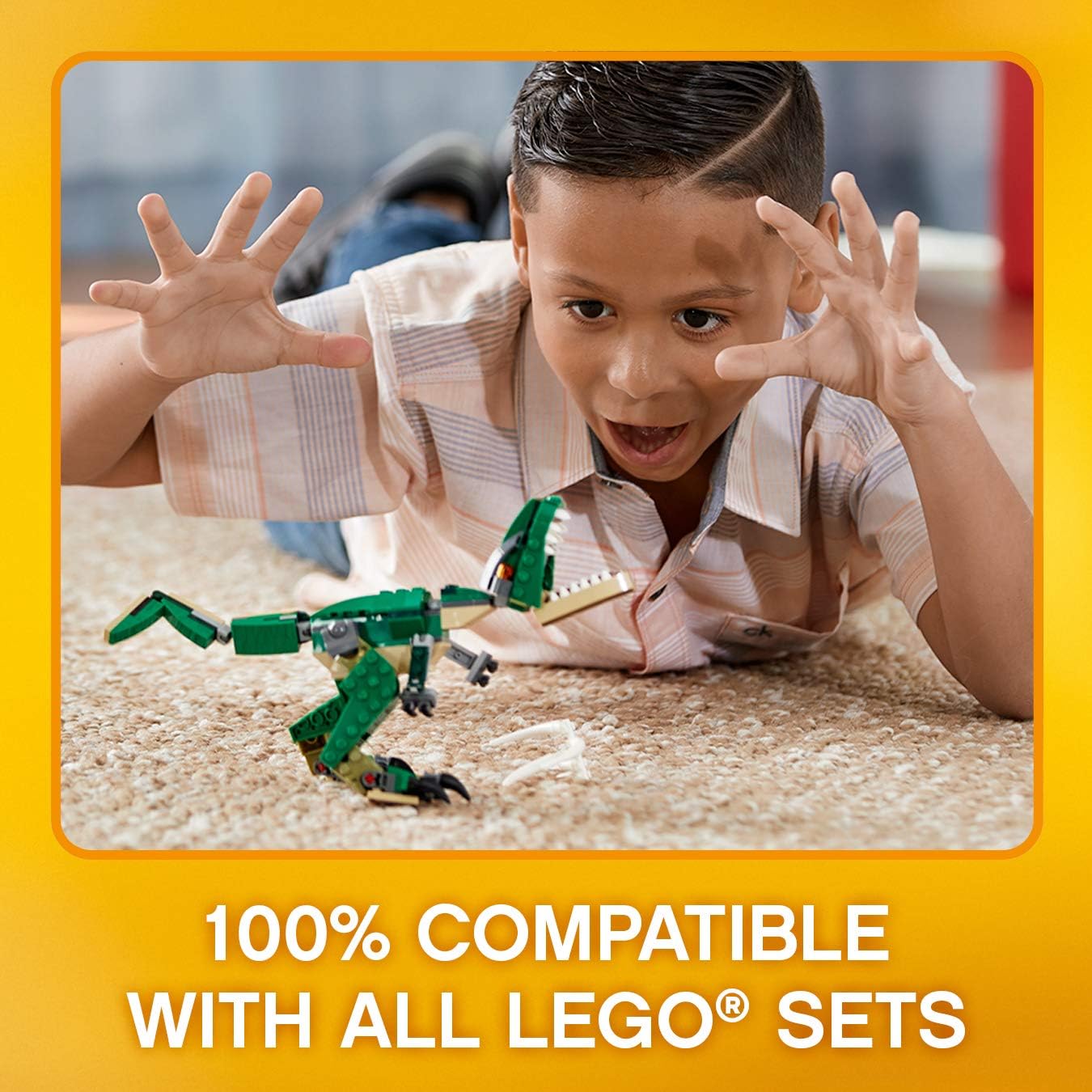 LEGO Creator Mighty Dinosaurs 3-in-1-Bauset – T-Rex, Triceratops &amp; Pterodactylus – 174 Teile 6
