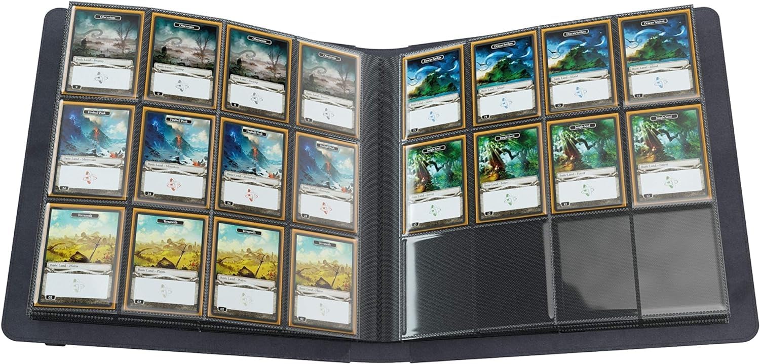 Gamegenic Prime Album 24-Pocket – für 480 doppelt gesleevte Karten, Schwarz 4