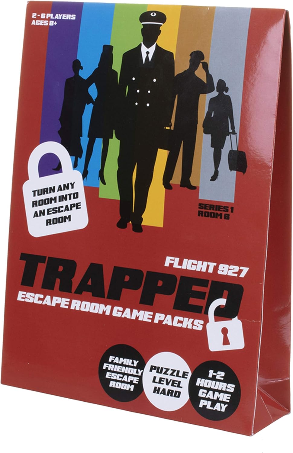 Trapped Flight 927 Escape Room Game Pack - Interactive Family Puzzle Game for 2-6 Players 1
