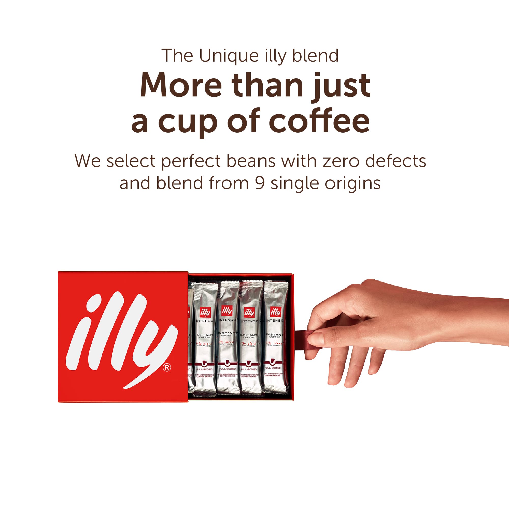 illy Intenso Instant Coffee Sachets - 100% Arabica Blend | Intensity 7/9 | 20 Count 6