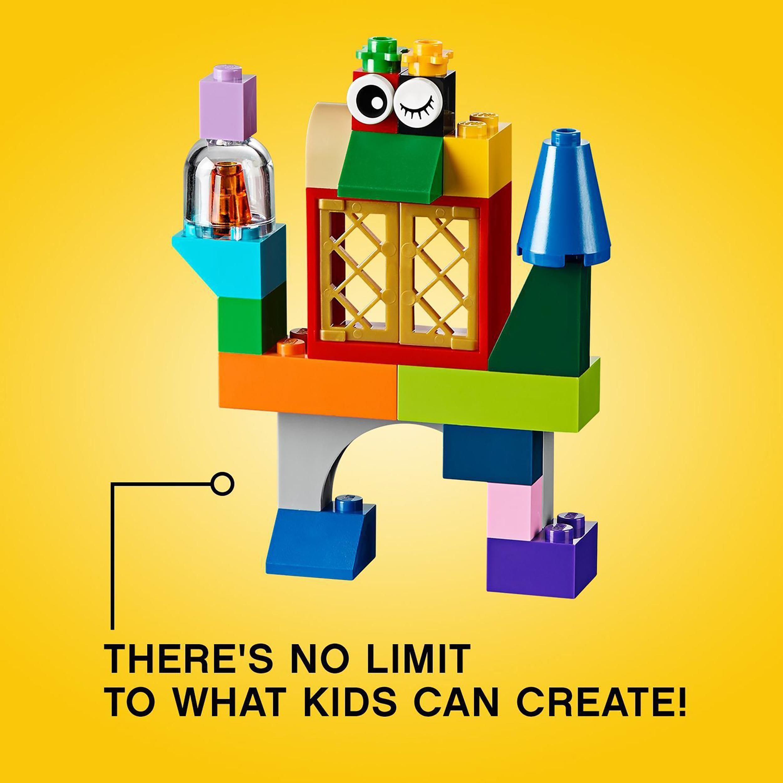 LEGO Classic Large Creative Brick Storage Box Set 10698 | 790 Pieces | Ages 4+ 5