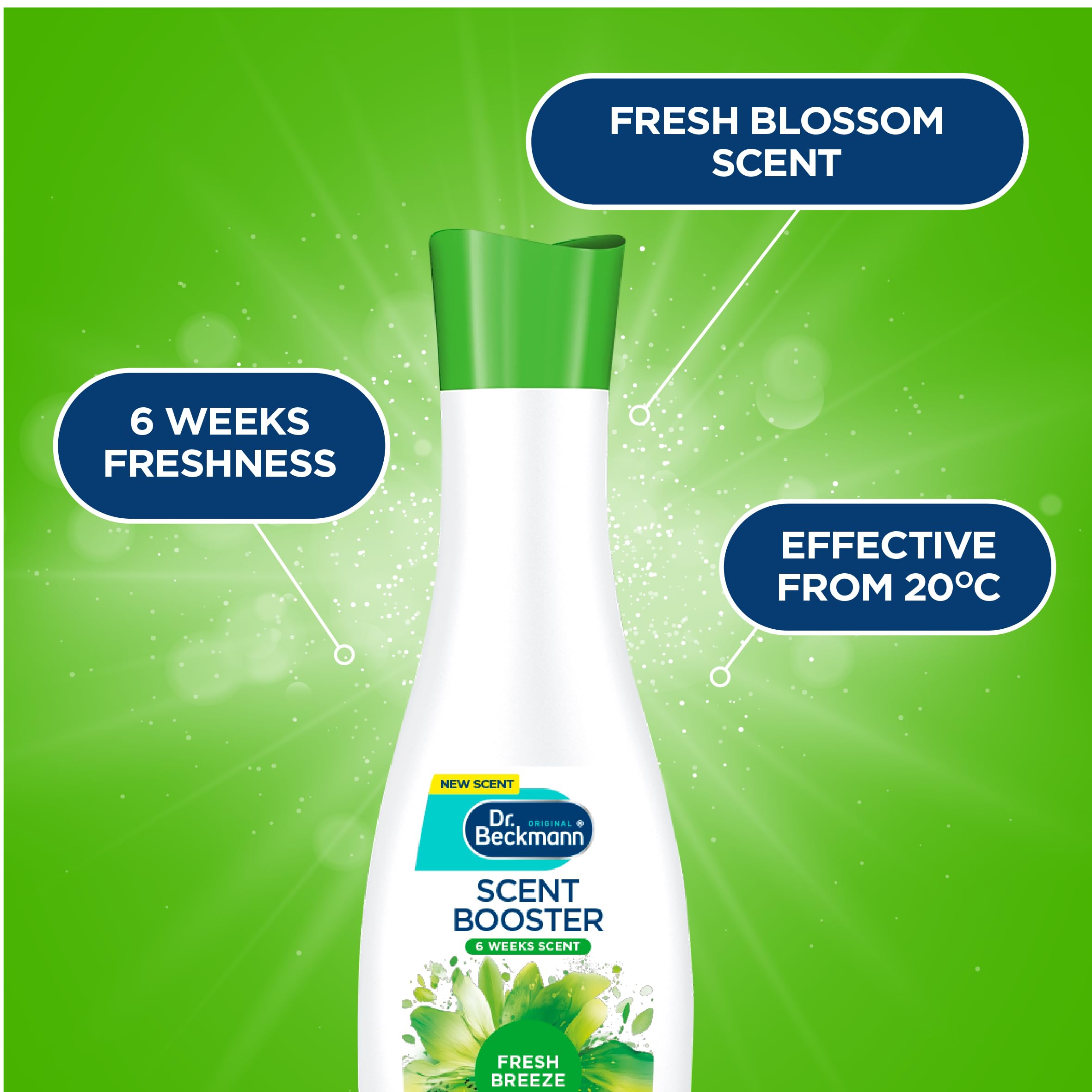 Dr. Beckmann Scent Booster Fresh Breeze Liquid Fabric Softener | 6 Weeks Scent | 250 ml