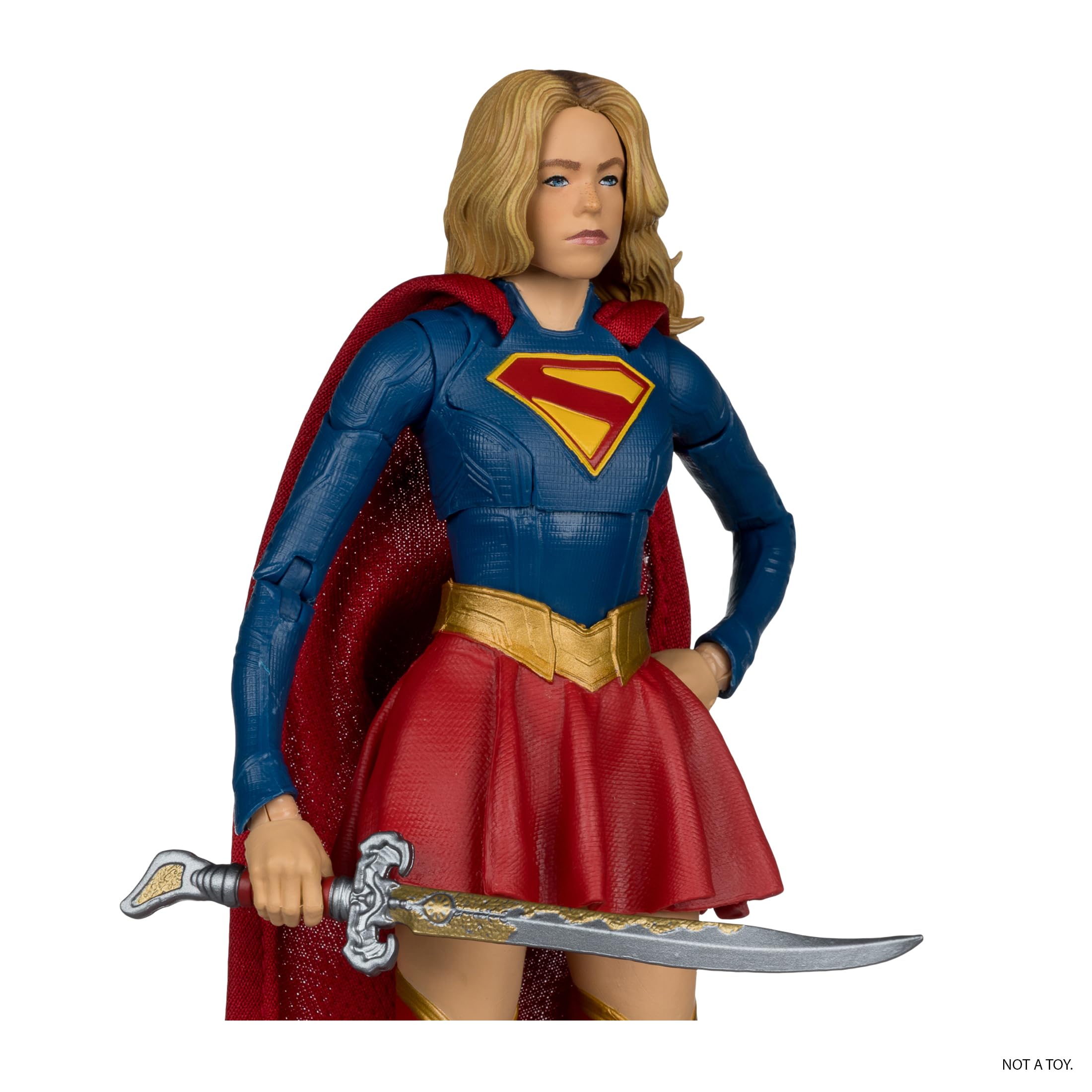 McFarlane DC Multiverse Supergirl and Baby Krypto 7in Action Figure Set | Ultra Articulation