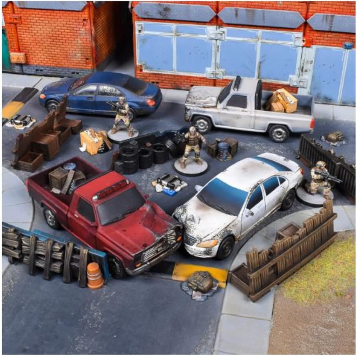 Mantic Entertainment Terrain Crate: Street Scatter