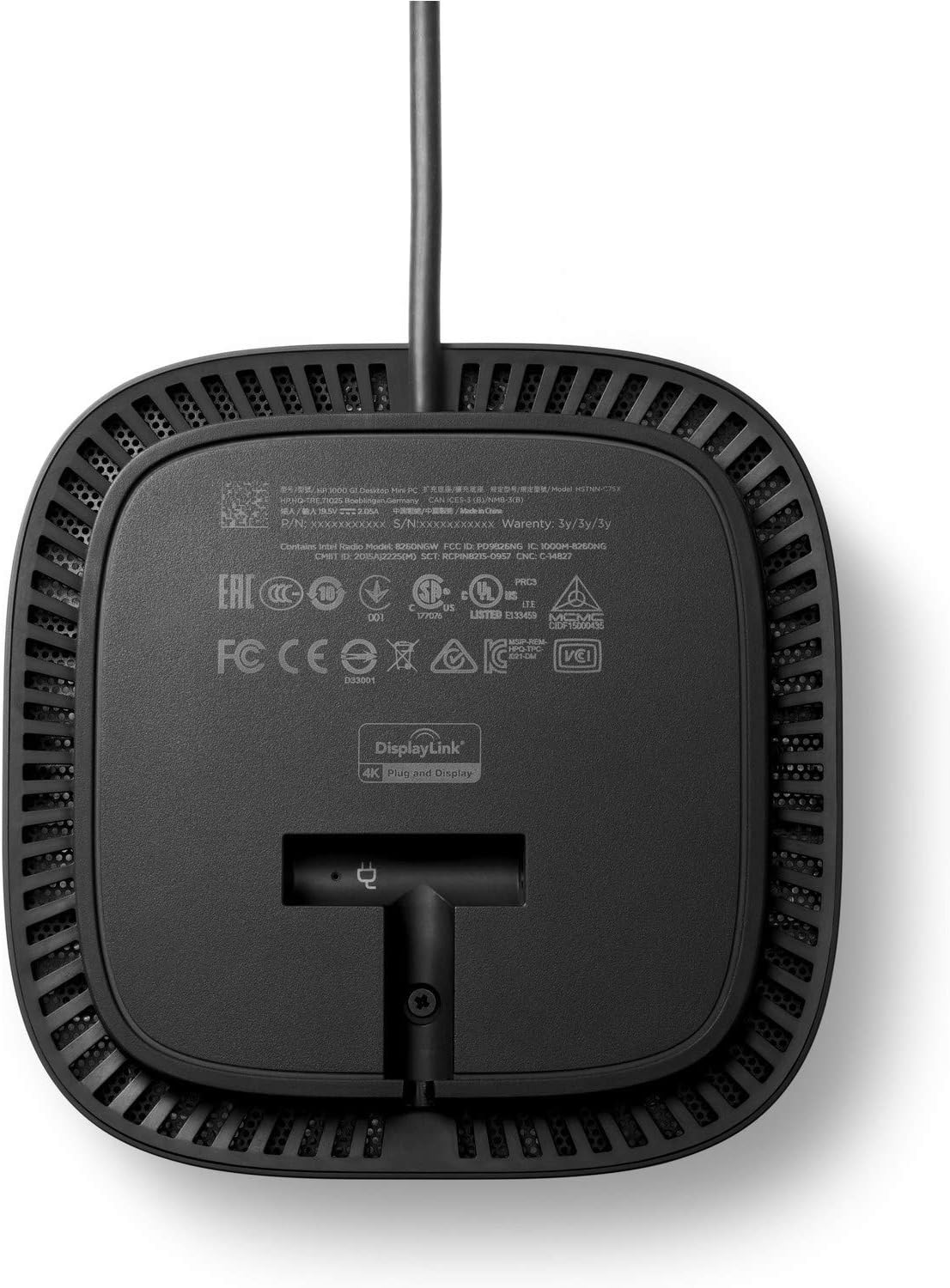 HP USB-C/USB-A Universal Dock G2 – Kompakte Laptop-Dockingstation mit Dual-Konnektivität