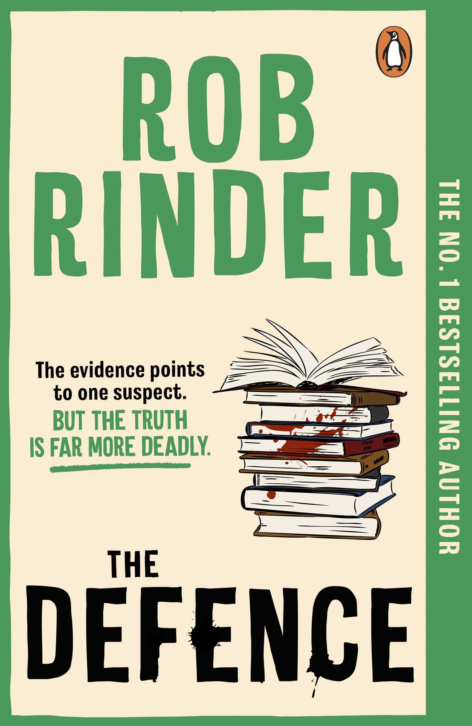 Penguin The Defence - New Murder Mystery by Rob Rinder | Paperback