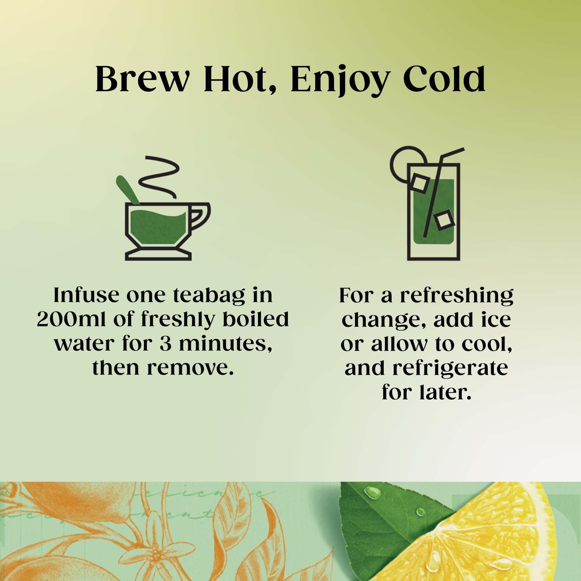 Twinings Lemon Green Tea - Refreshing Flavour | 20 Teabags | 40g 7