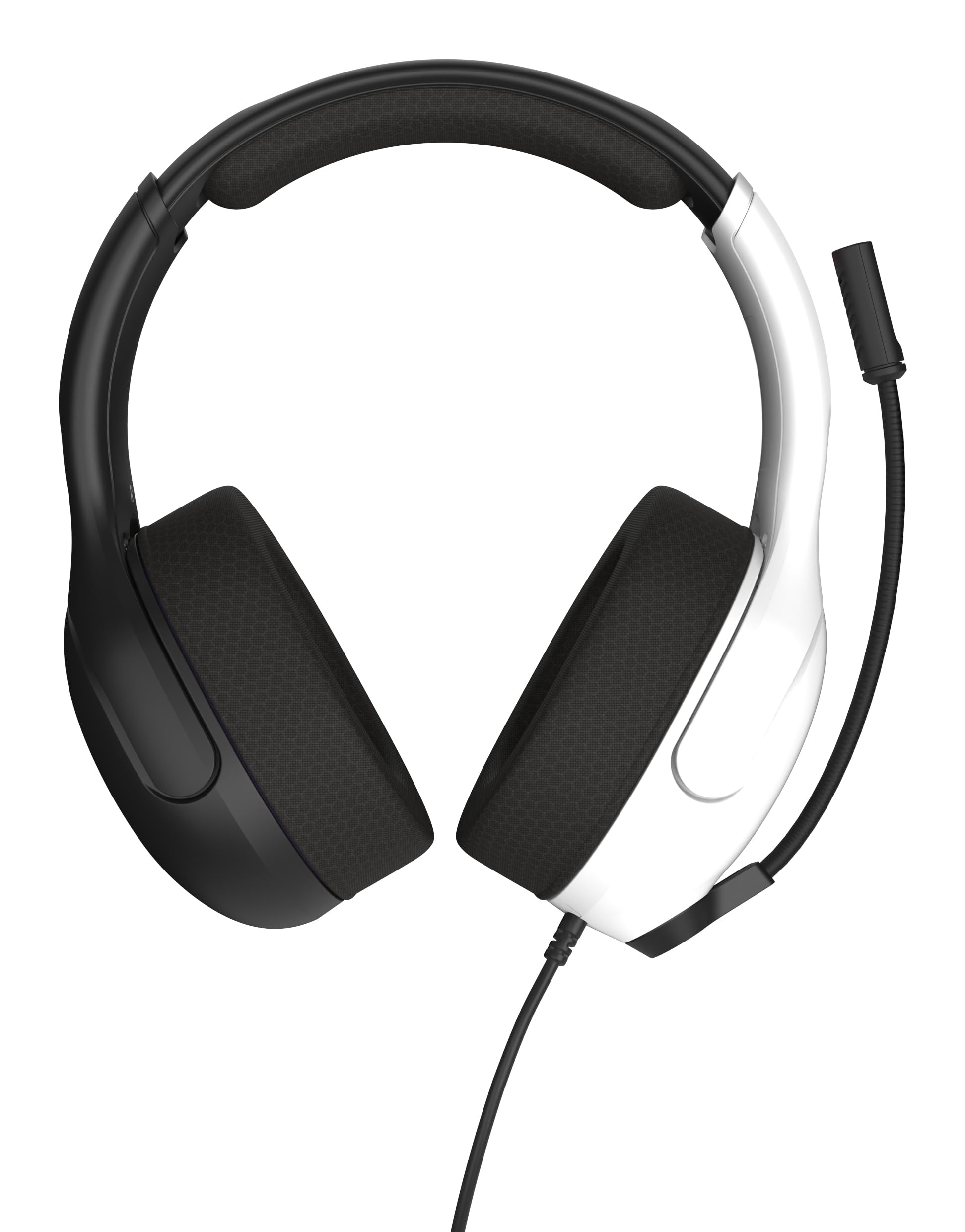 Turtle Beach Airlite Fit Black and White Wired Gaming Headset with Flip-to- 5