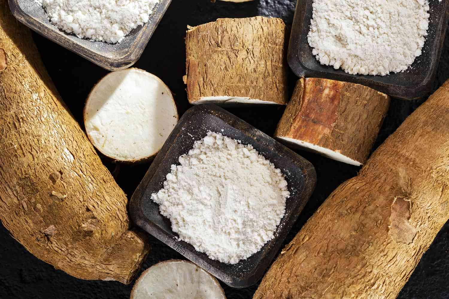 Puregro Cassava Flour - Grounded Manioc/Yuca Root | 1kg Pack 3