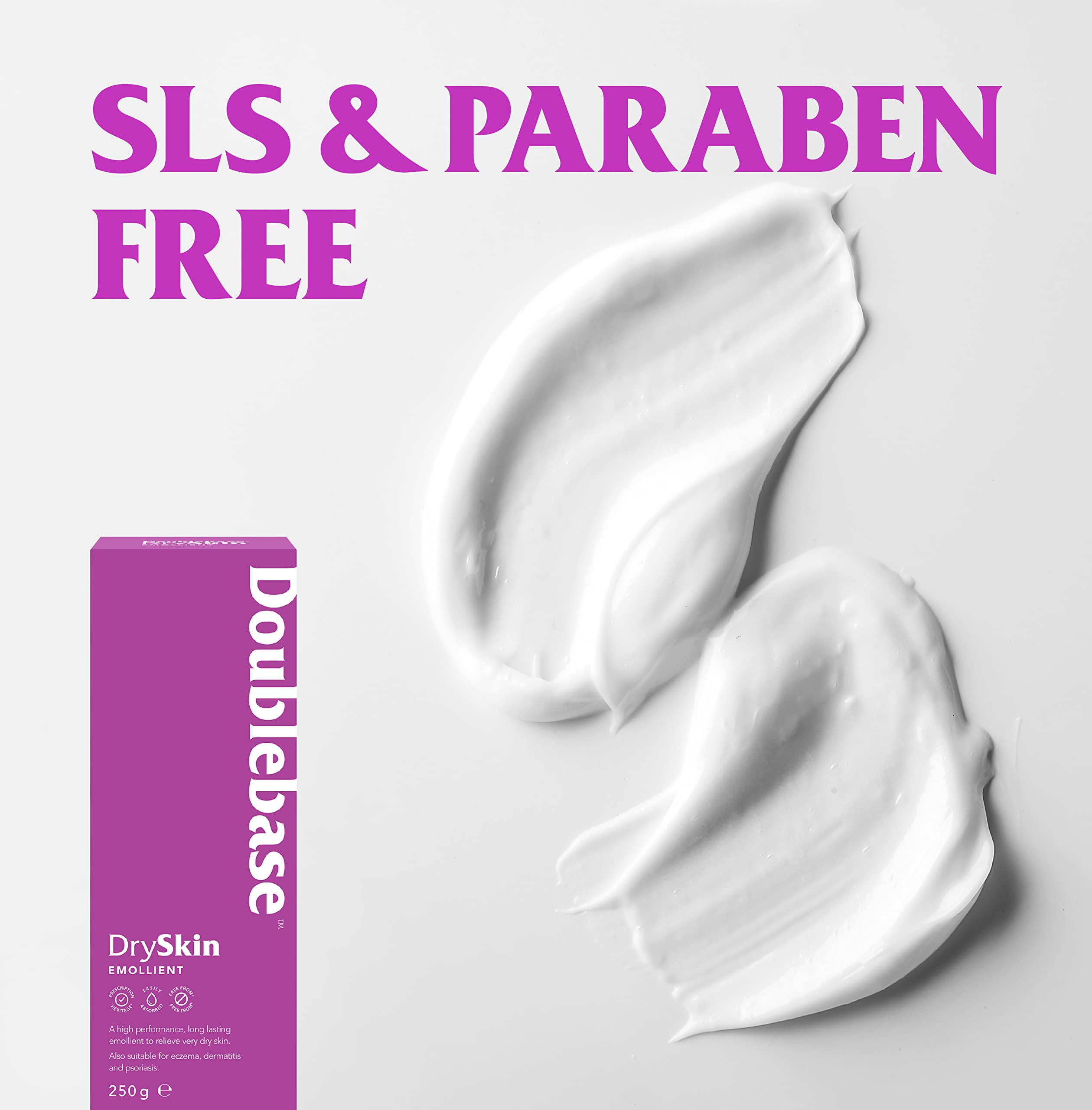 Doublebase Dry Skin Emollient Cream (250g) - Clinically Proven Moisturiser for Eczema, Psoriasis & Dermatitis 4