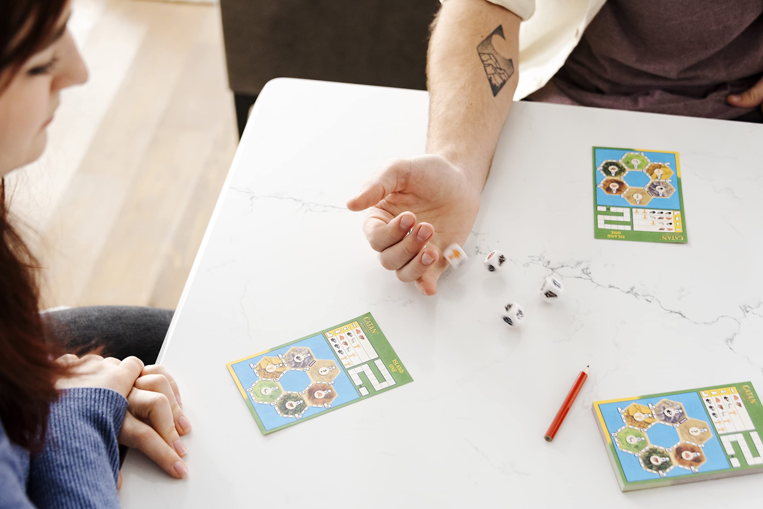 CATAN Dice Game - Strategy Board Game | Ages 7+ | 1-4 Players | 15 Min Playtime 5