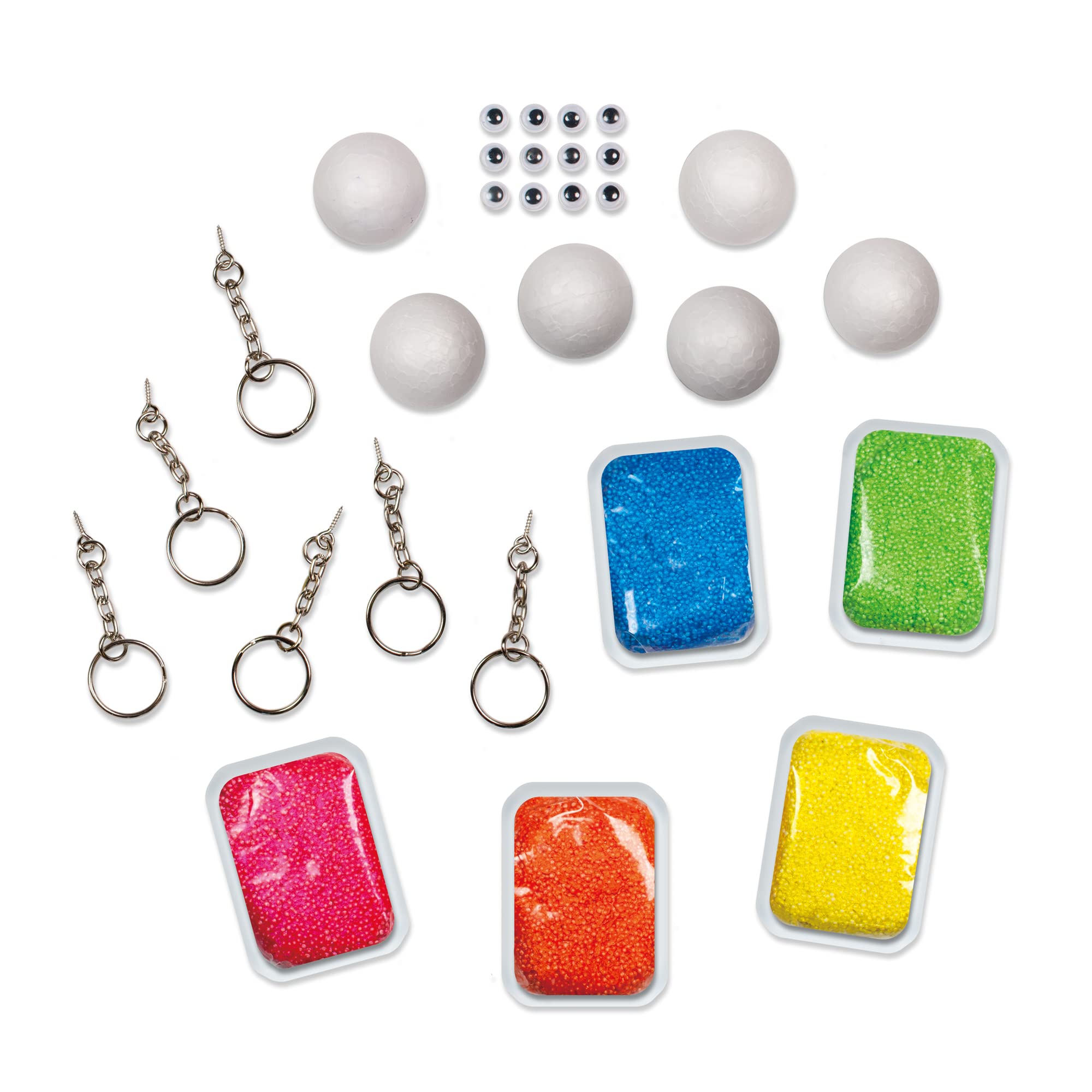 Galt Beady Keyrings Craft Kit | Make 6 Animal Keyrings | Ages 6+ 5