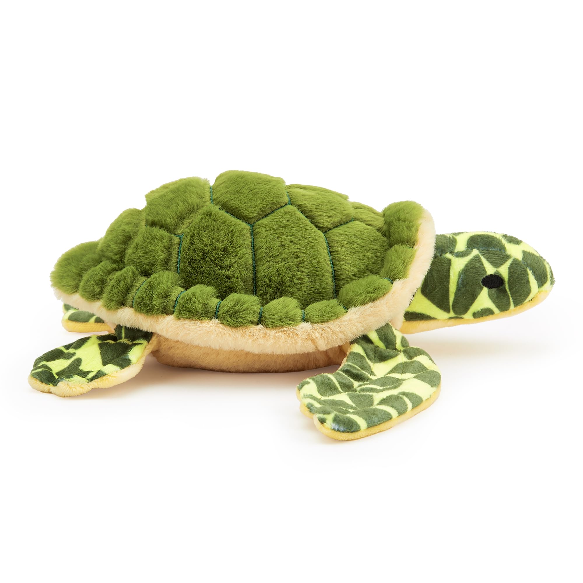 Zappi Co Thomas The Turtle Plush Toy - 34 cm Wide | 100% Recycled Fill | Washable