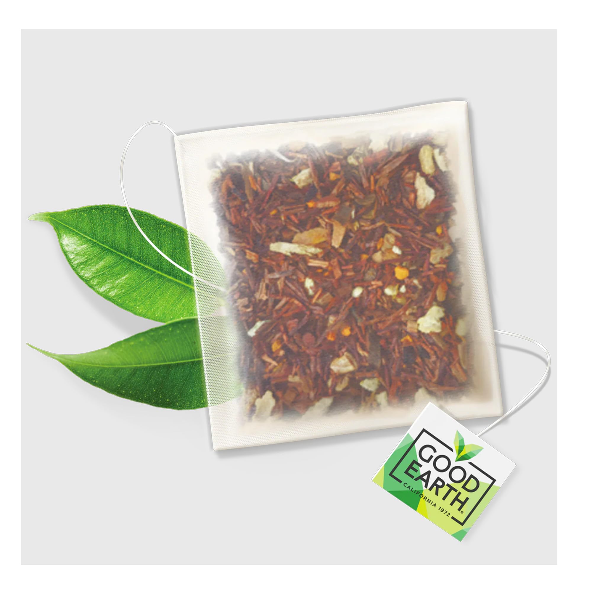Good Earth Tea Co. Rooibos Chai Tea Bags - Naturally Caffeine Free, Spiced Blend | 15 Count 7