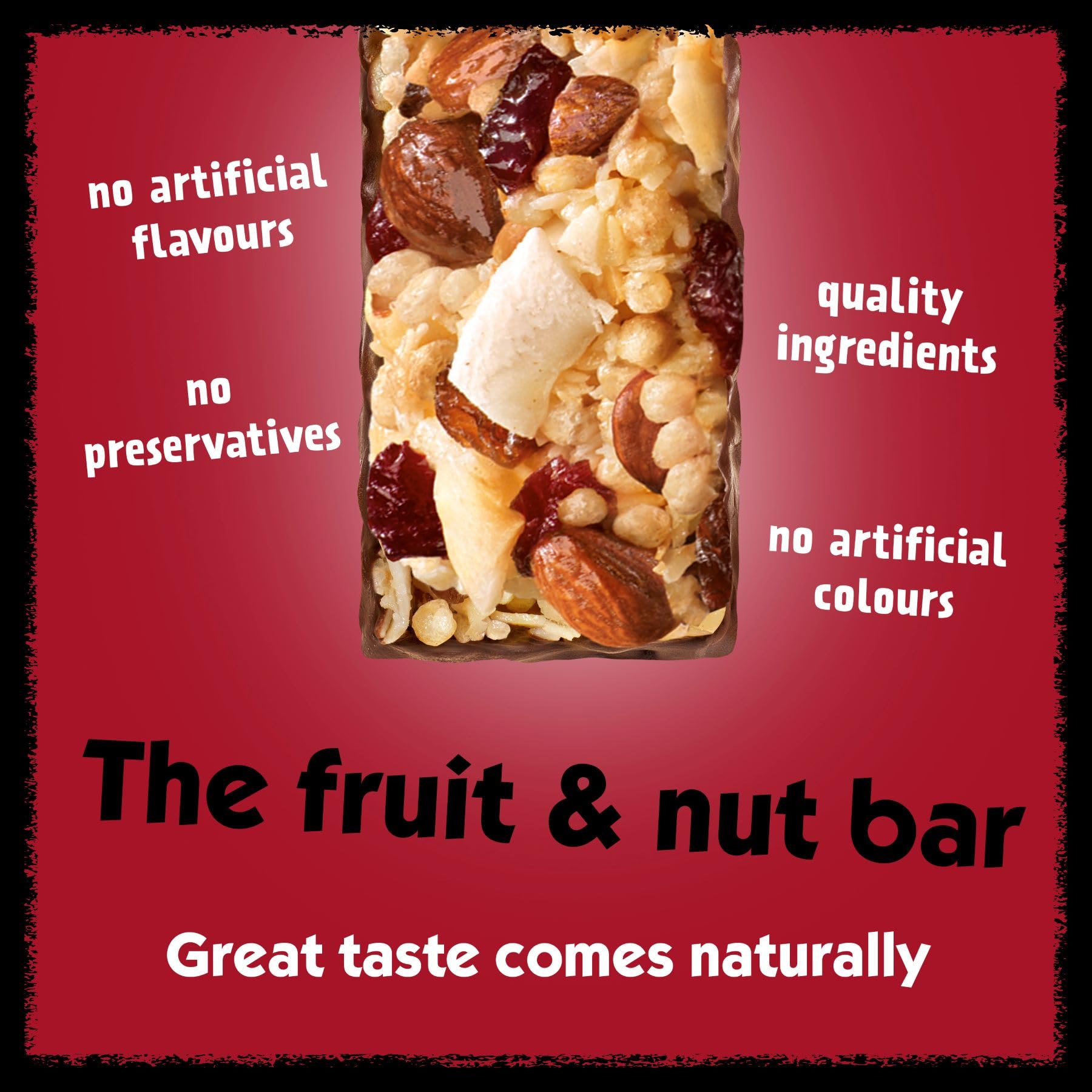 Eat Natural Gluten Free Fruit & Nut Bars with Cranberries, Almonds, Coconut & Dark Chocolate - 12 Pack 4