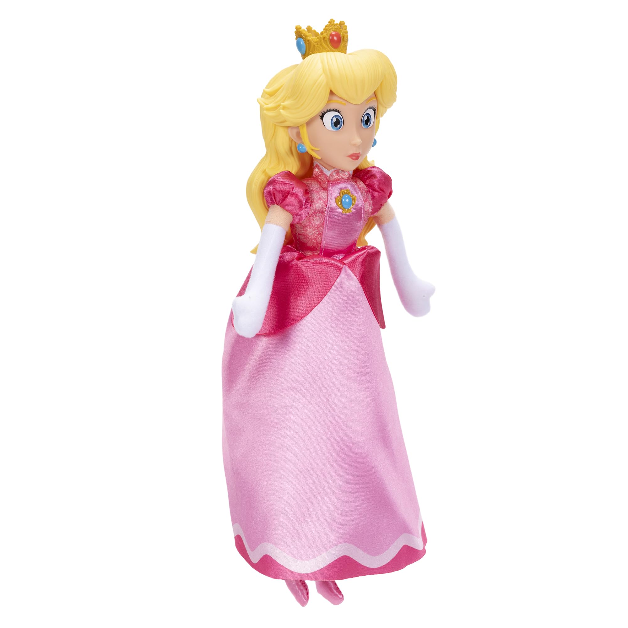 Jakks Pacific Super Mario Galaxy Movie Jumbo Plush Multipack - Mario, Luigi, Peach | 9' / 23cm 7