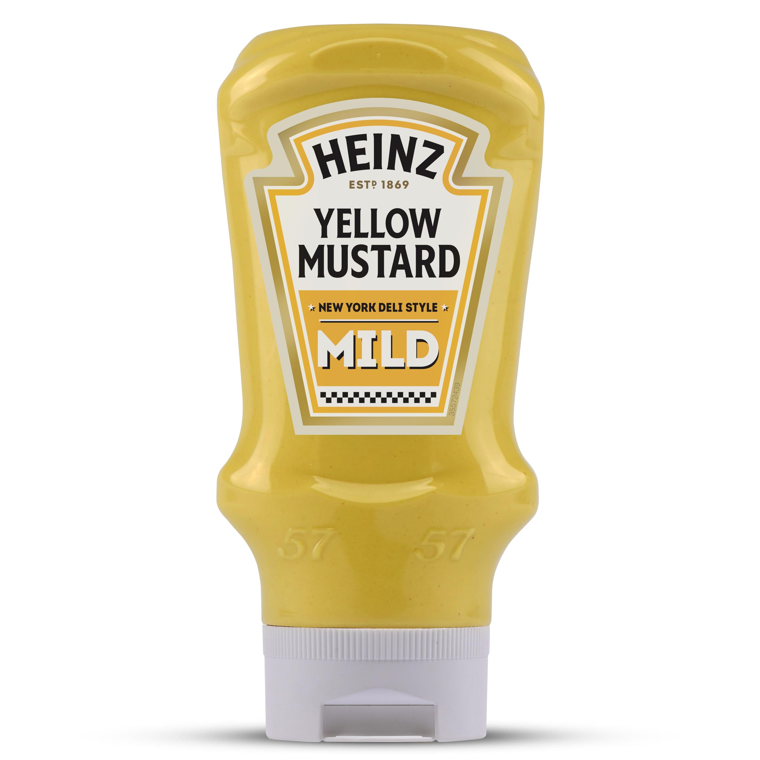 Heinz Milder Gelber Senf, 240 g – Sanfter und cremiger Feinkost-Senf