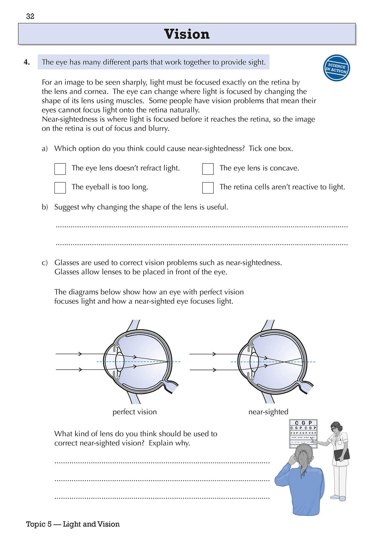 CGP KS3 Science Year 8 Targeted Workbook - Catch Up Support | Paperback | English 7