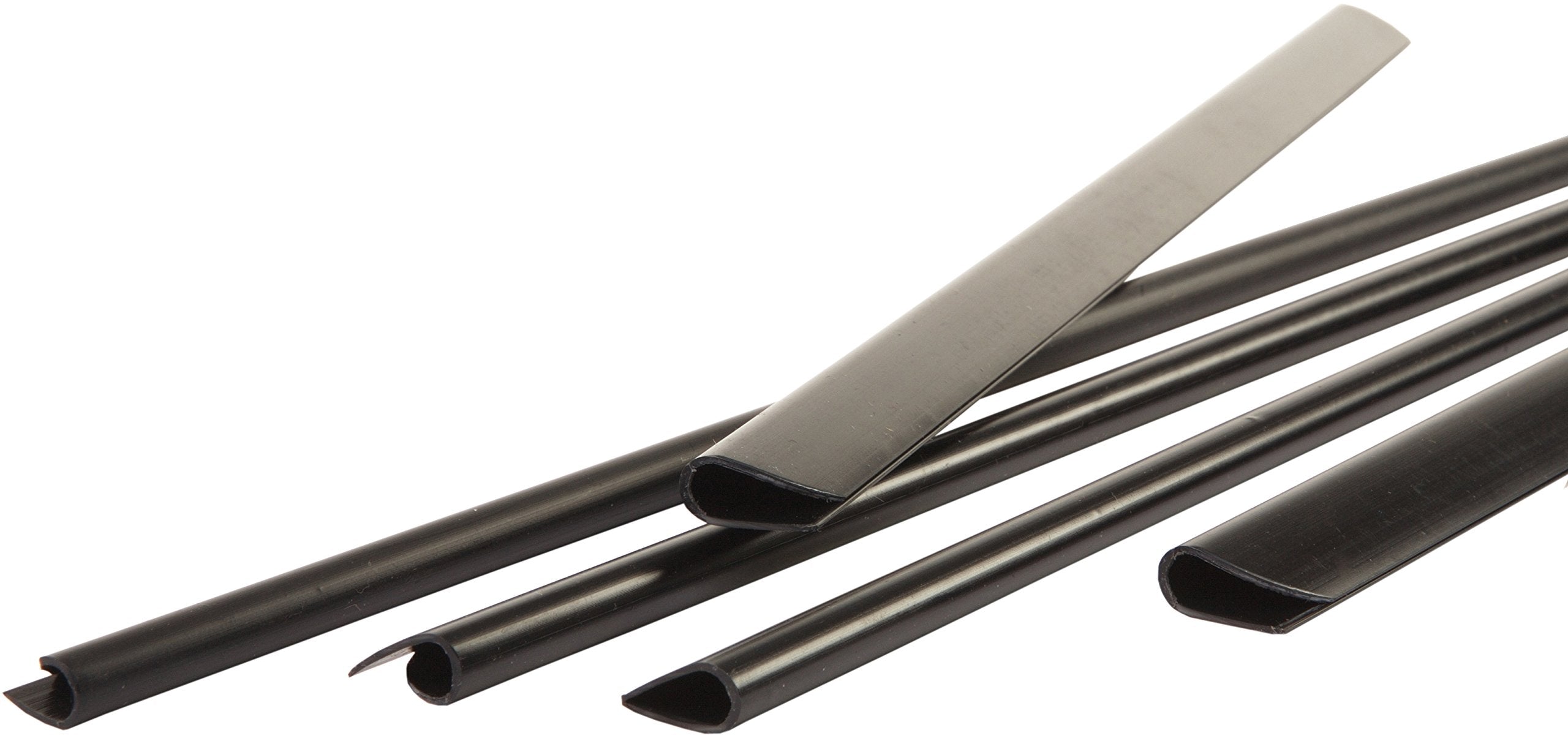 Pavo A4 Slide Binders - Black, 3mm Capacity (25 Pack) | Secure Document Organization