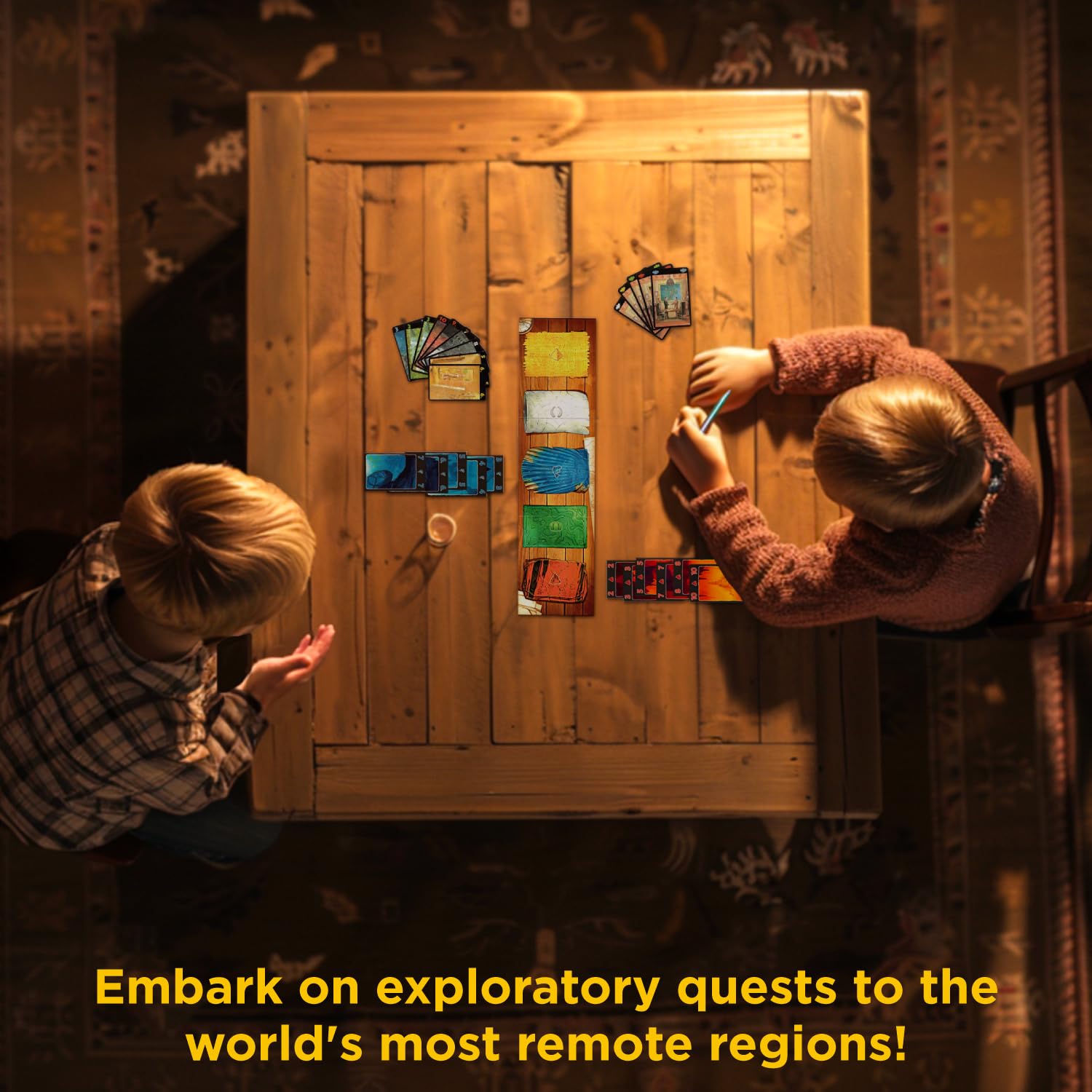 Thames & Kosmos Lost Cities: The Original Card Game with 6th Expedition | 2 Players | Ages 10+ 5