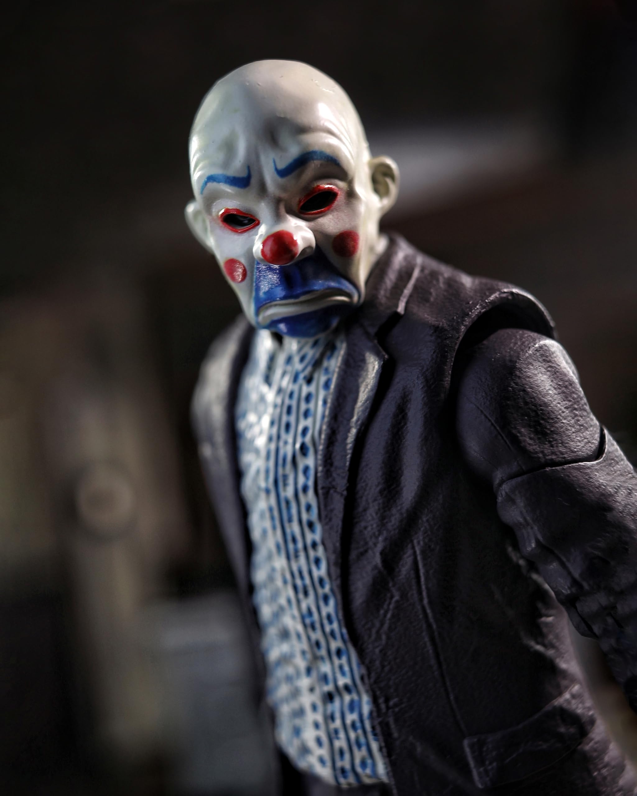 McFarlane DC Multiverse The Joker (Bank Robber) Action Figure | 7in Scale | The Dark Knight 4