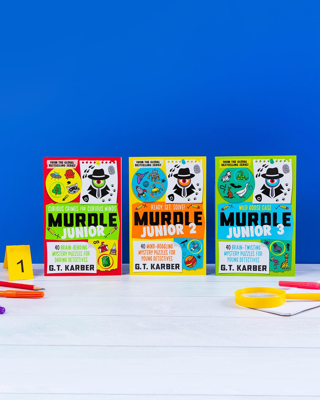 Souvenir Press Murdle Junior: Curious Crimes for Curious Minds Puzzle Book | Paperback | English 4