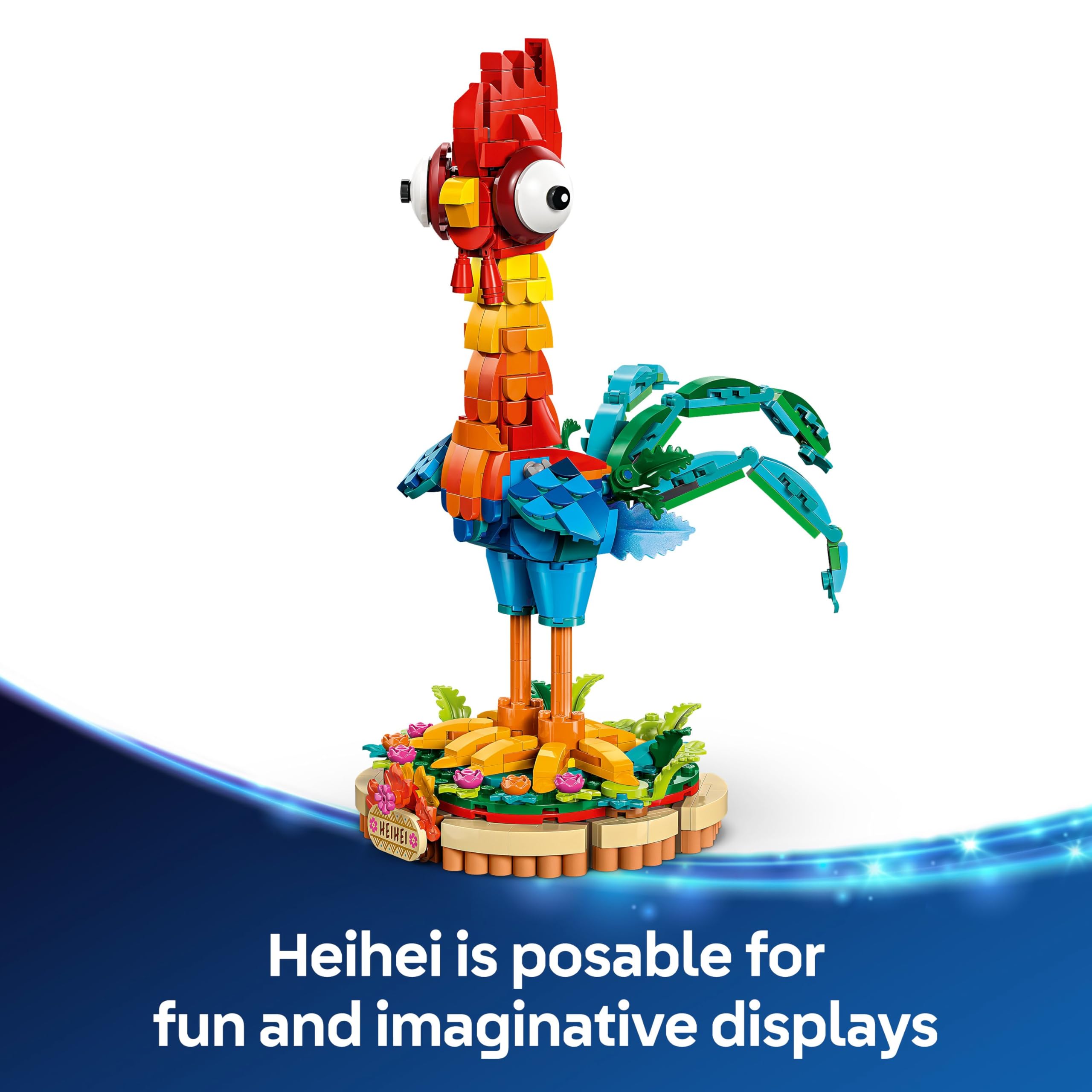 LEGO Disney Moana 2 Heihei Buildable Animal Toy Set 43272 | Ages 9+ 5