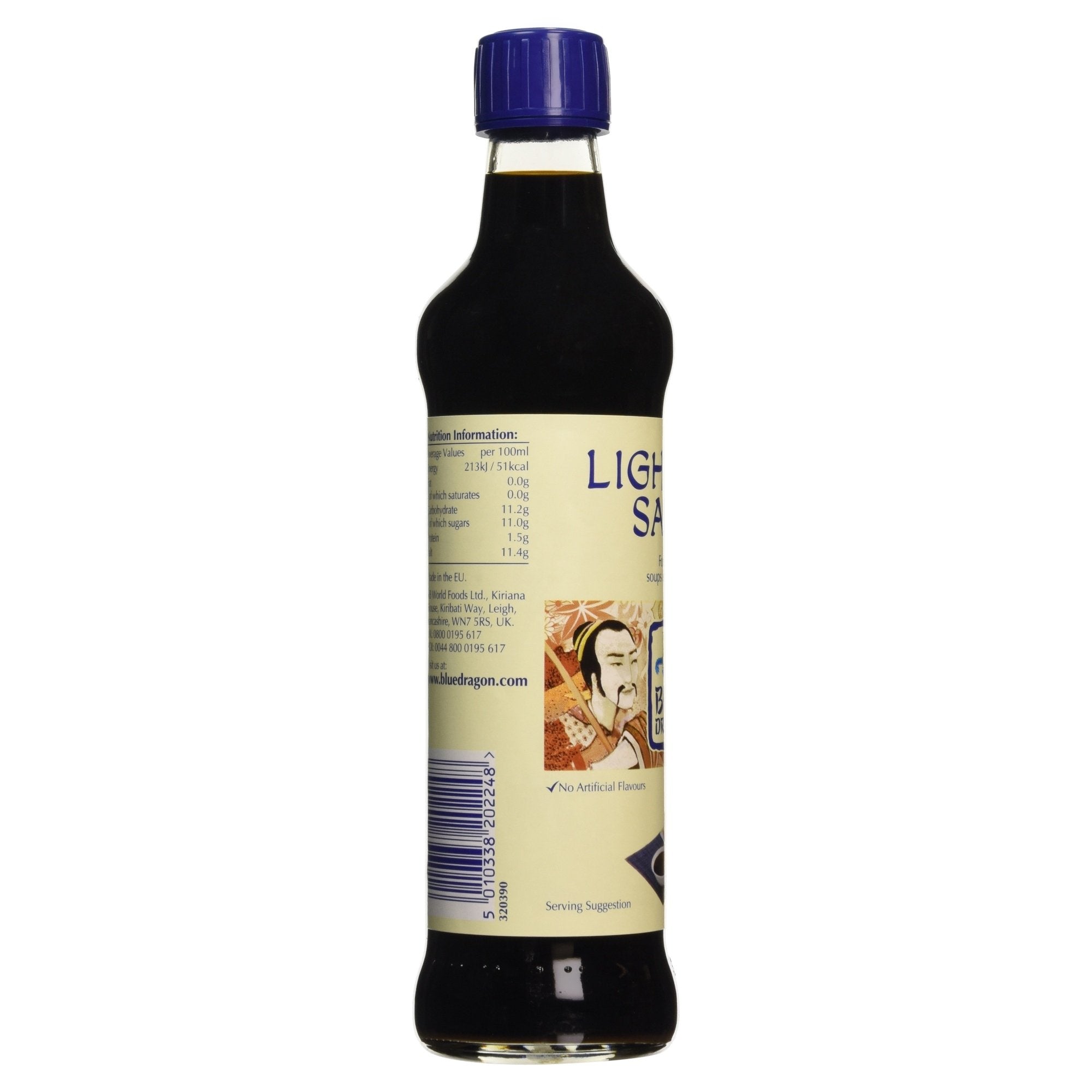 Gudz Blue Dragon Light Soy Sauce - Naturally Brewed Flavor | 375ml 4