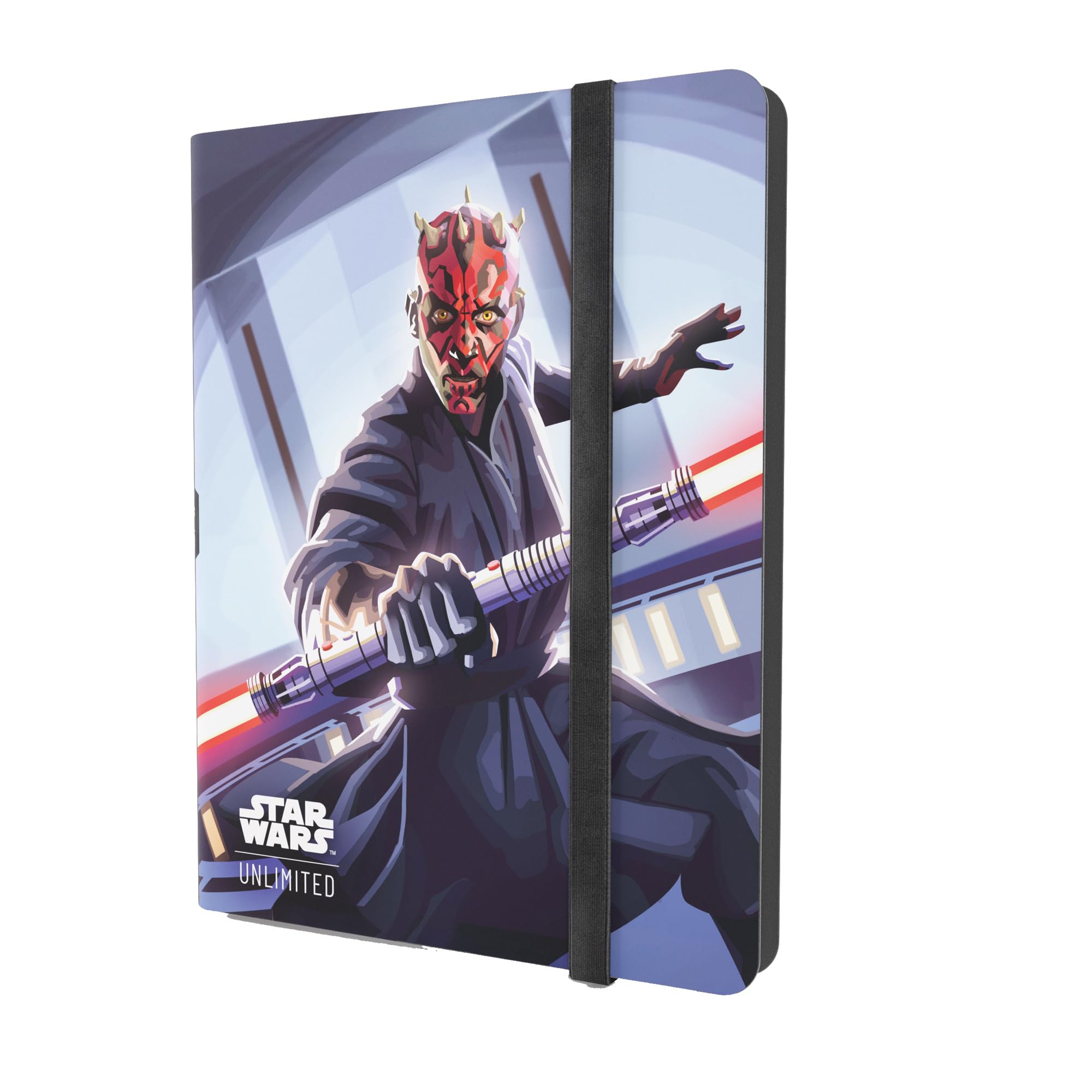 Gamegenic Star Wars: Unlimited 18-Pocket Album Set 5 Qui-Gon Jinn & Darth Maul | 360 Card Capacity