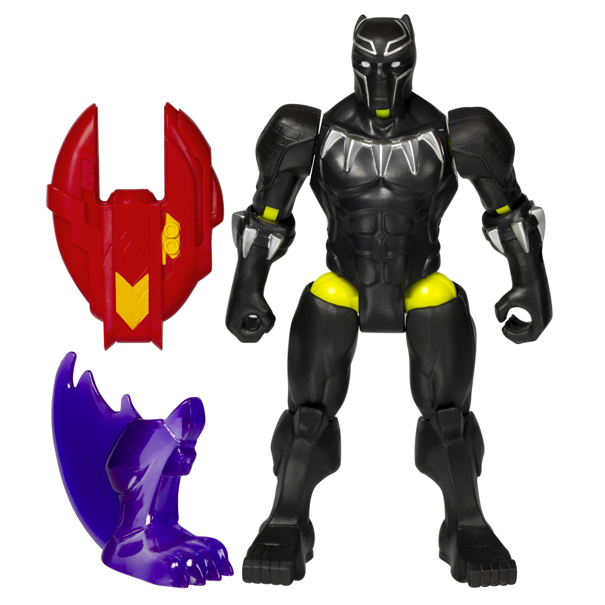 Marvel MixMashers Black Panther Action Figure - 5 Inch Size | Interchangeable Parts | Ages 4+