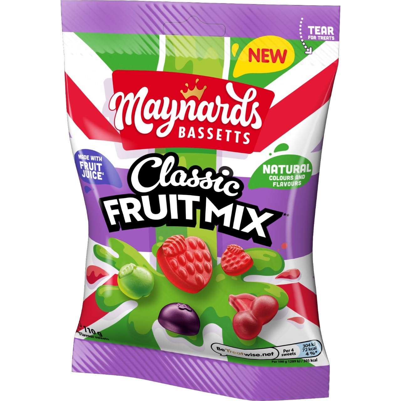 Maynards Bassetts Classic Fruit Mix Sweets – Kaubonbons mit Fruchtgeschmack 3