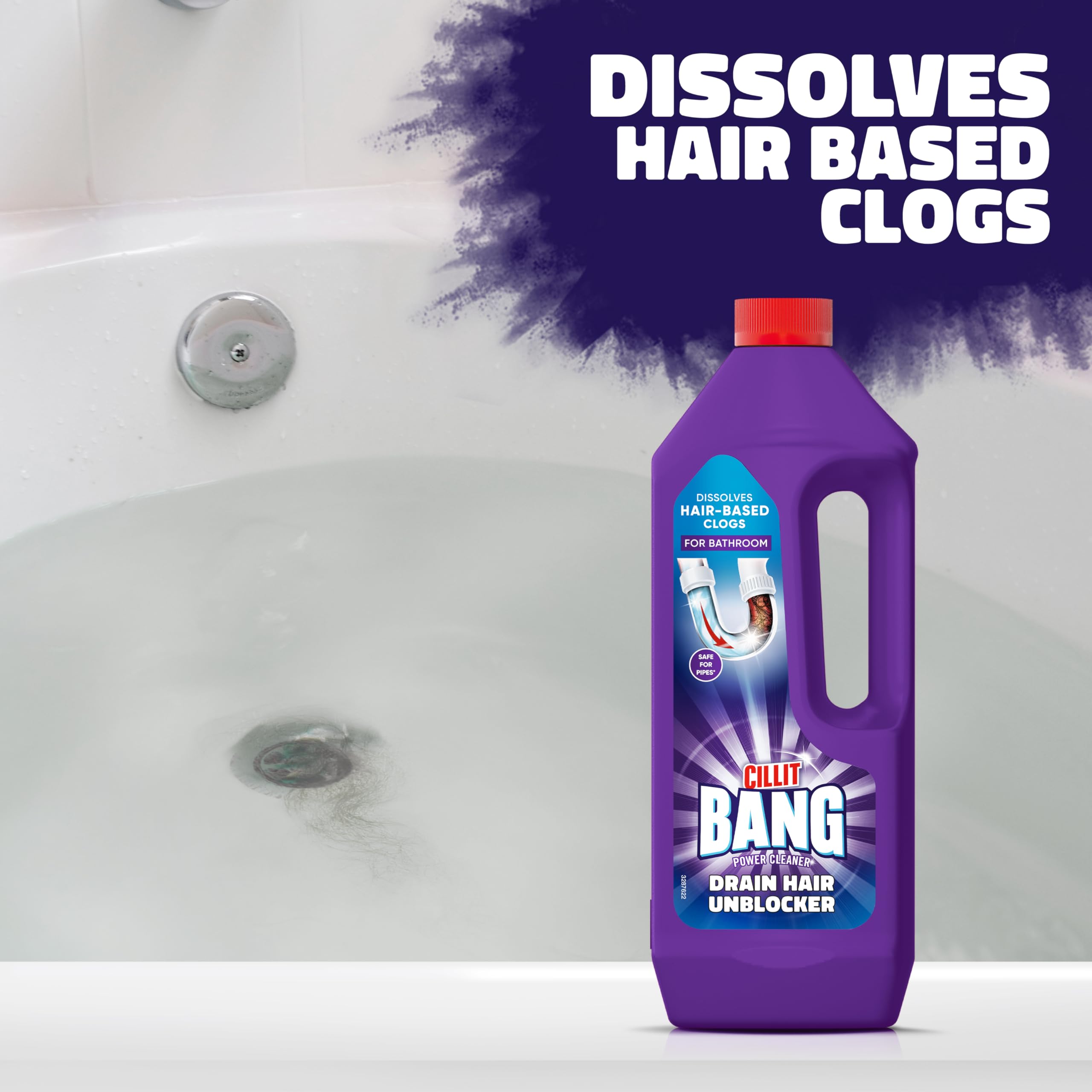 Cillit Bang - Haarabfluss-Entblocker-Gel