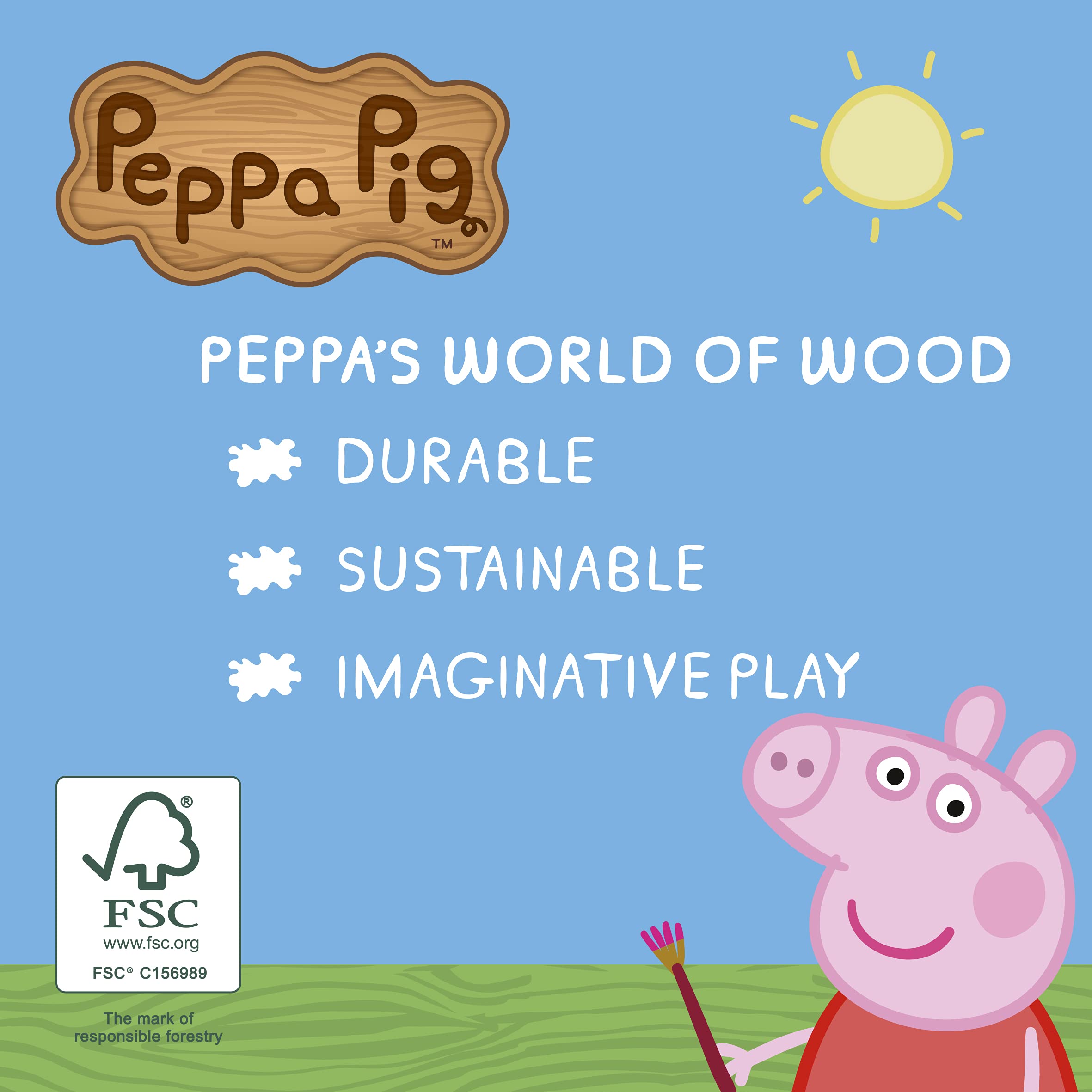 Peppa Pig – Spieltisch aus Holz 7431 5