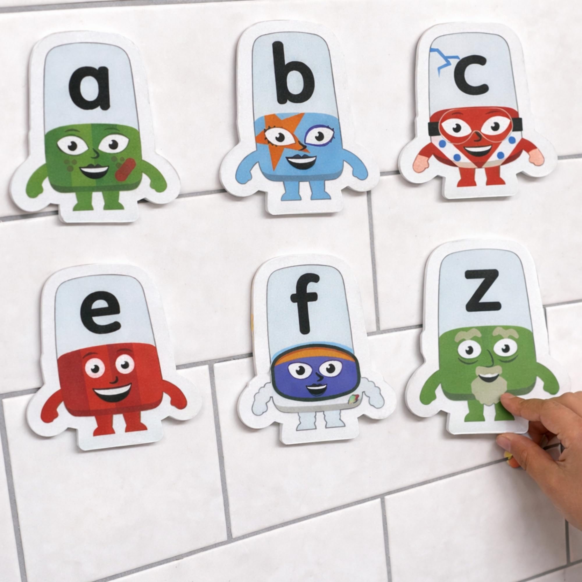 Alphablocks Bath Foam Letters - 26 Floating Phonics Toys for Toddlers & Kids 10