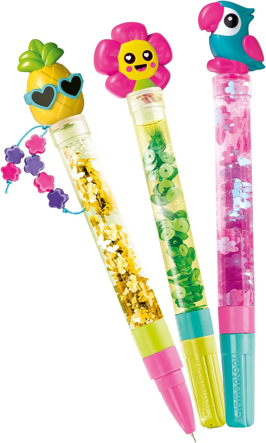 Clementoni Idea-Set Small Kit Lab Tropical - Creative Arts & Crafts Toy for Kids 4